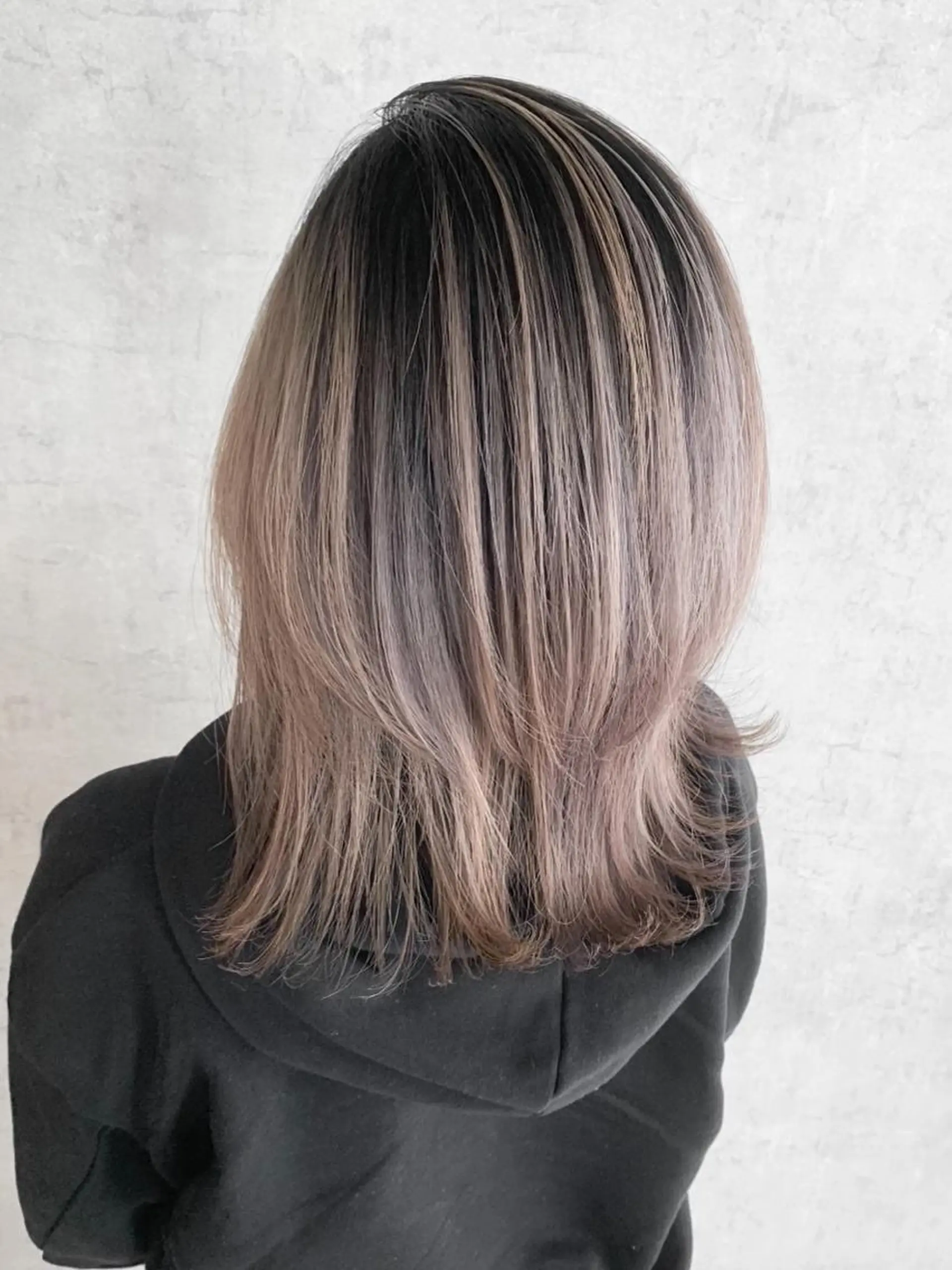 セミロング トレンド韓国レイヤー 🇰🇷のんのヘアスタイル