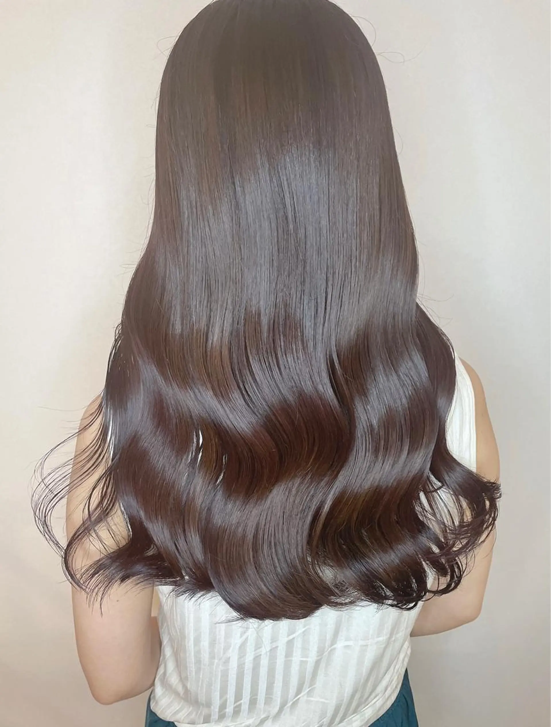 ロング カラー ヘアカラー 縮毛矯正 トリートメント 髪質改善専門 いしだあきひろのヘアスタイル