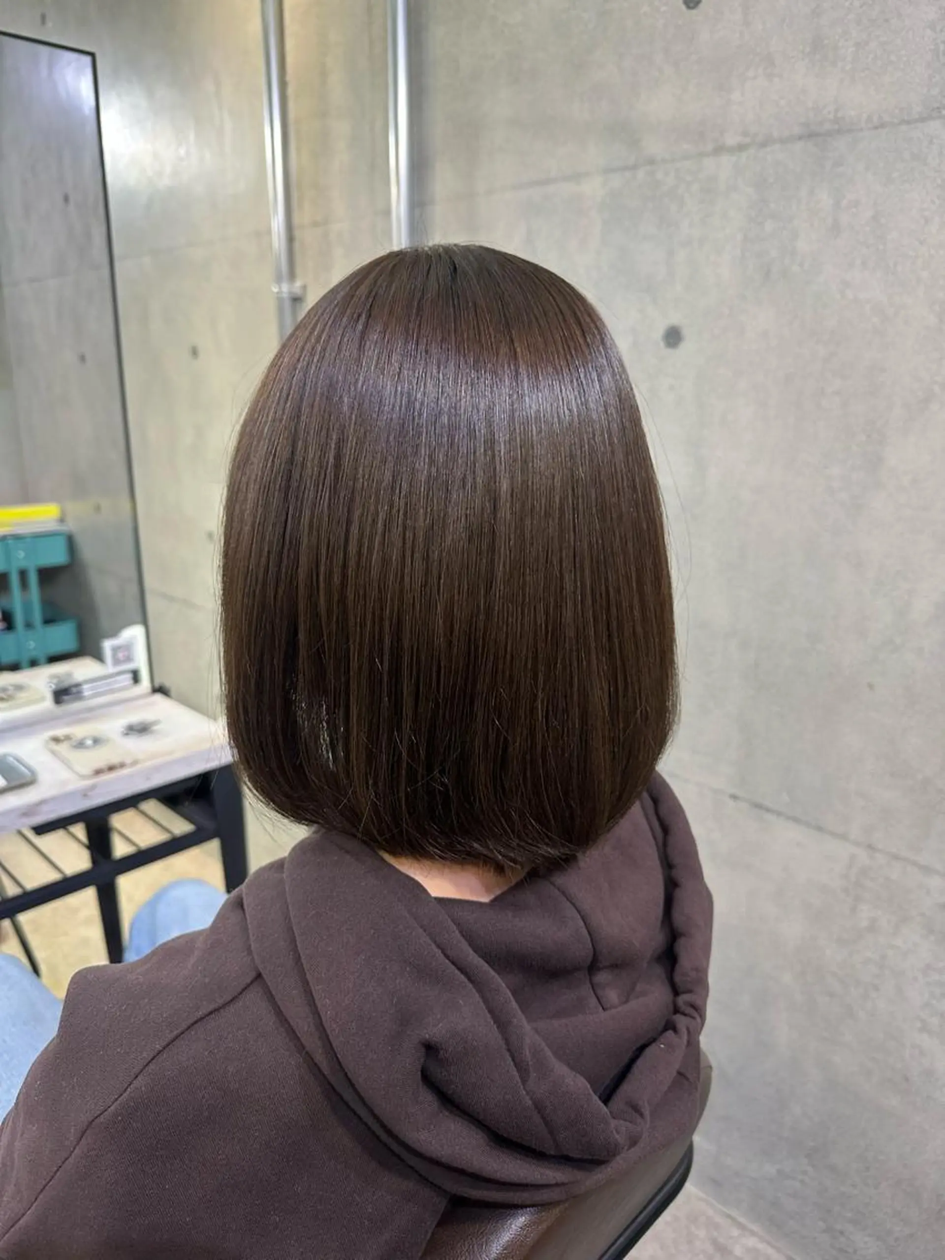 ミディアム 髪質改善 トリートメント 表参道/原宿　美容師 『はづる』のヘアスタイル