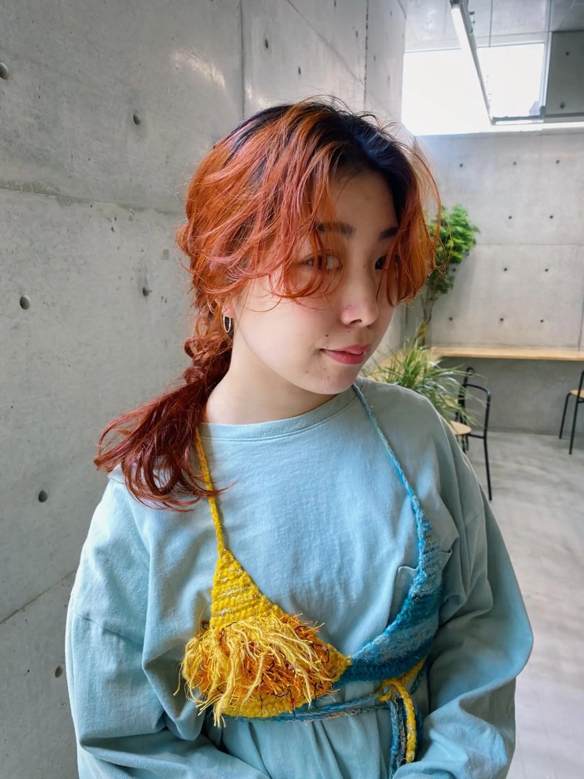 セミロング カット ヘアカラー トリートメント son hair HIROEのヘアスタイル