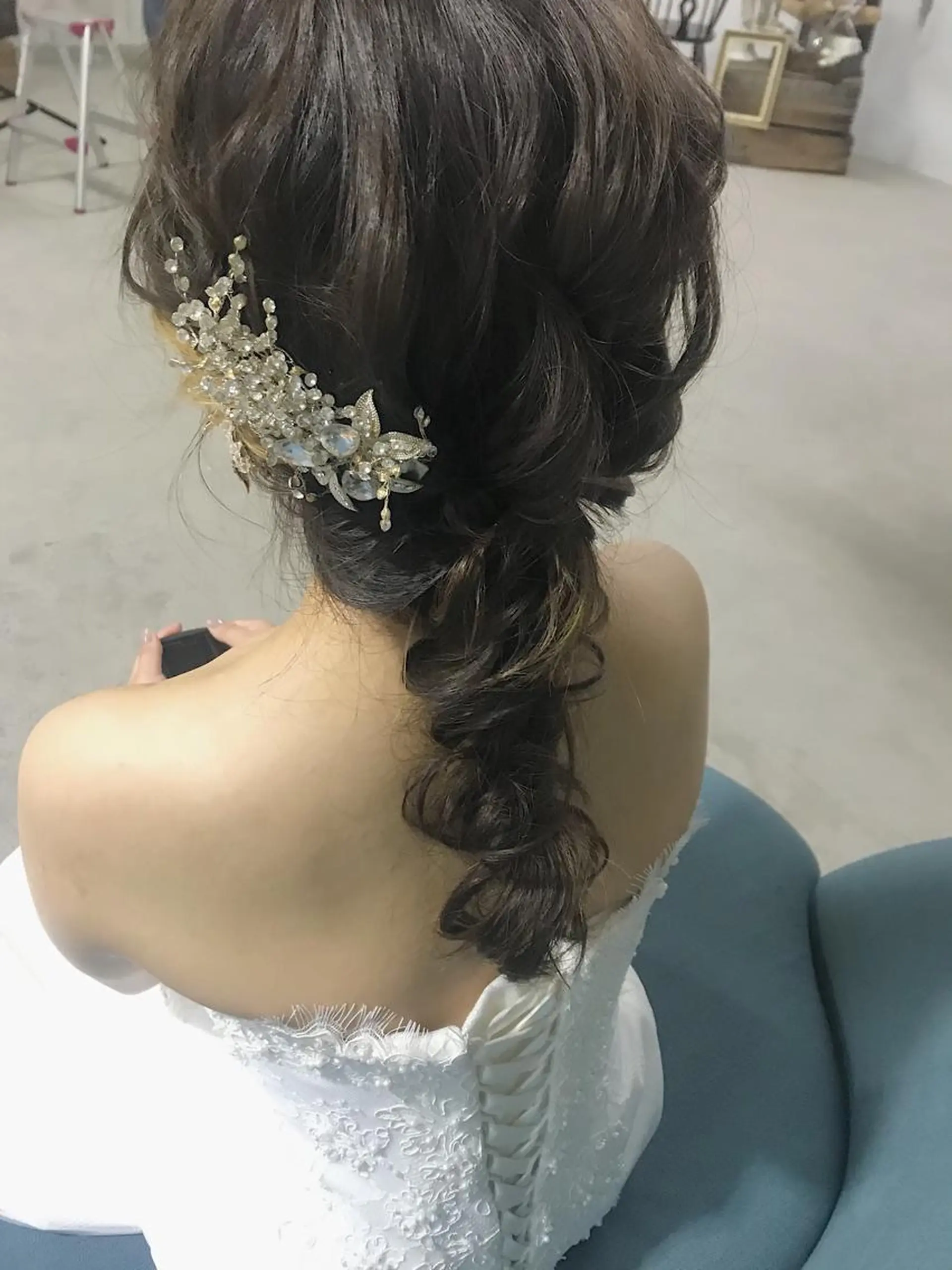 ヘアアレンジ 結婚式・ブライダル ヘアセット hyochi所属・久井 由香のヘアスタイル