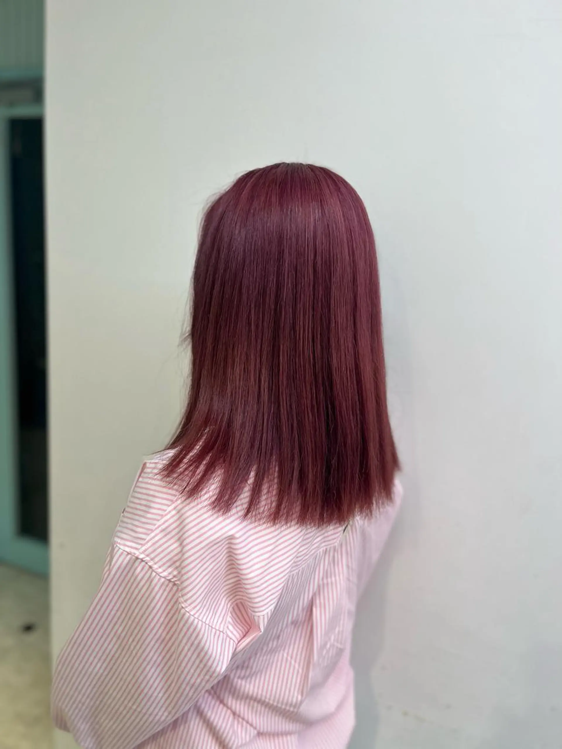 セミロング カラー ヘアアレンジ 愛されカラー🩷 はるなのヘアスタイル