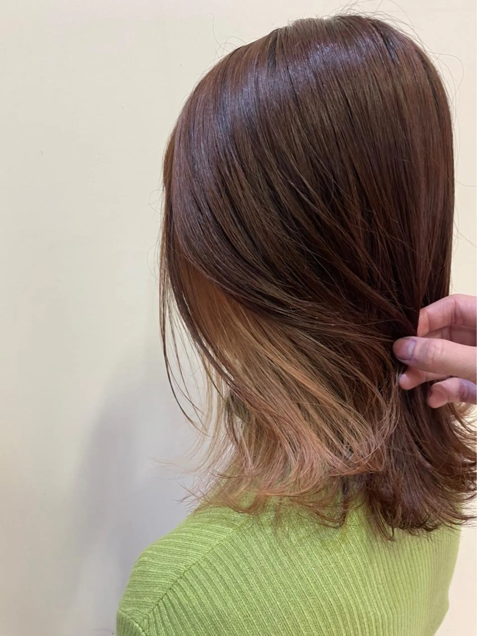 ミディアム 宮下 敦のヘアスタイル