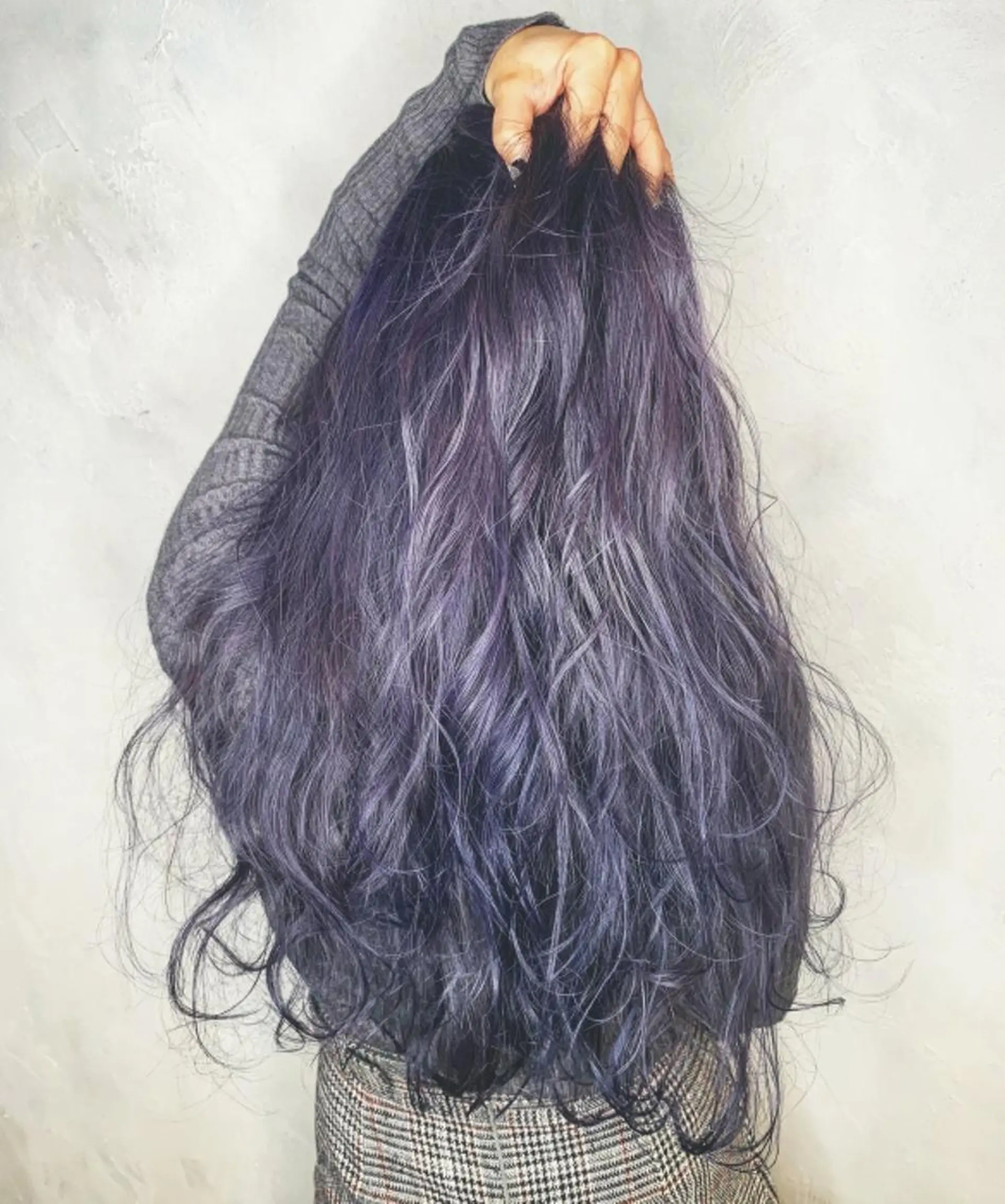 ロング カラー アディクシーカラー アッシュ 黒髪 ブルーカラー ブルーアッシュ カット ヘアカラー N° aria 三軒茶屋のその他イメージ