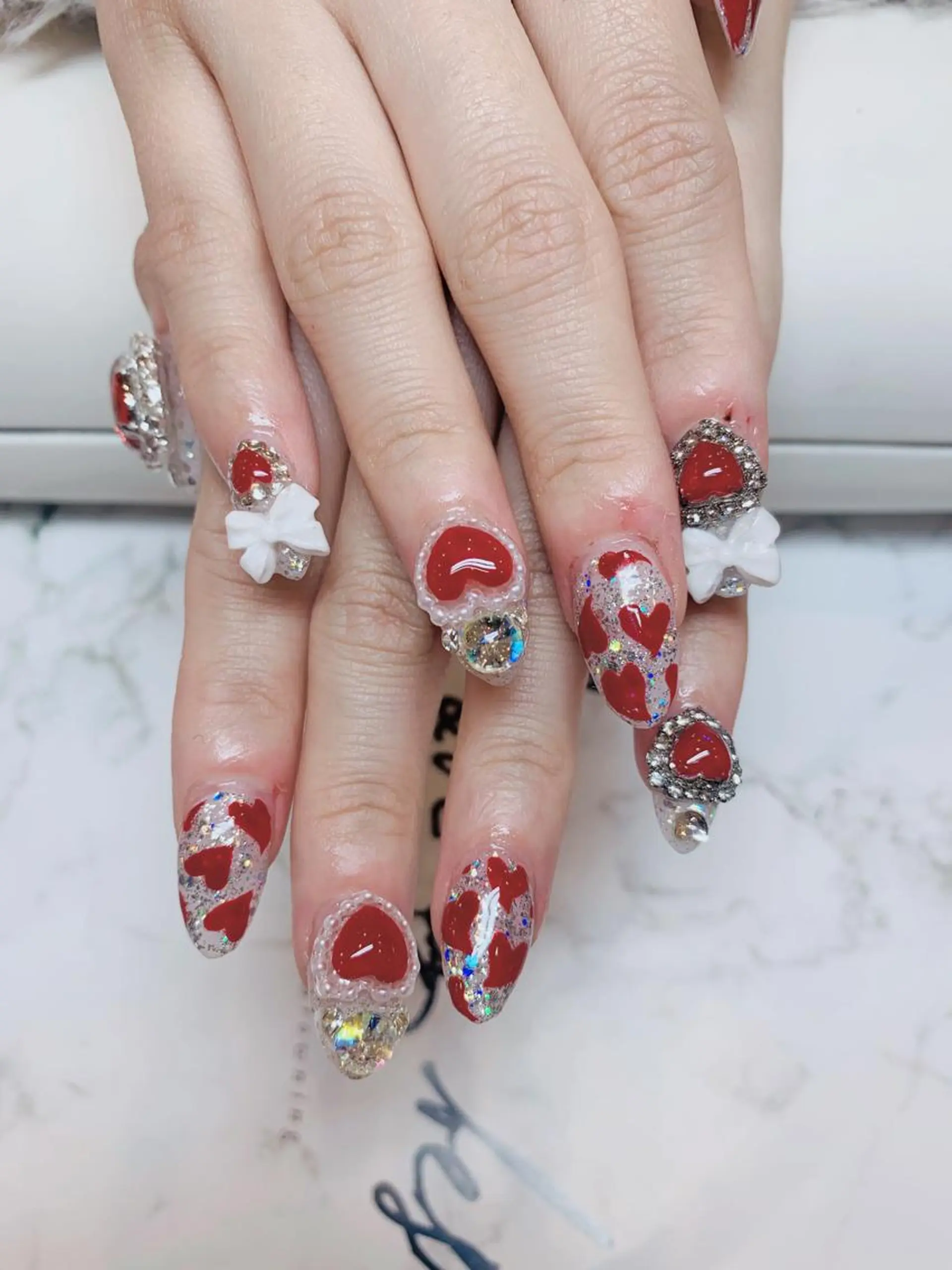 ネイル Ui_Amor (パラジェル)のネイルデザイン