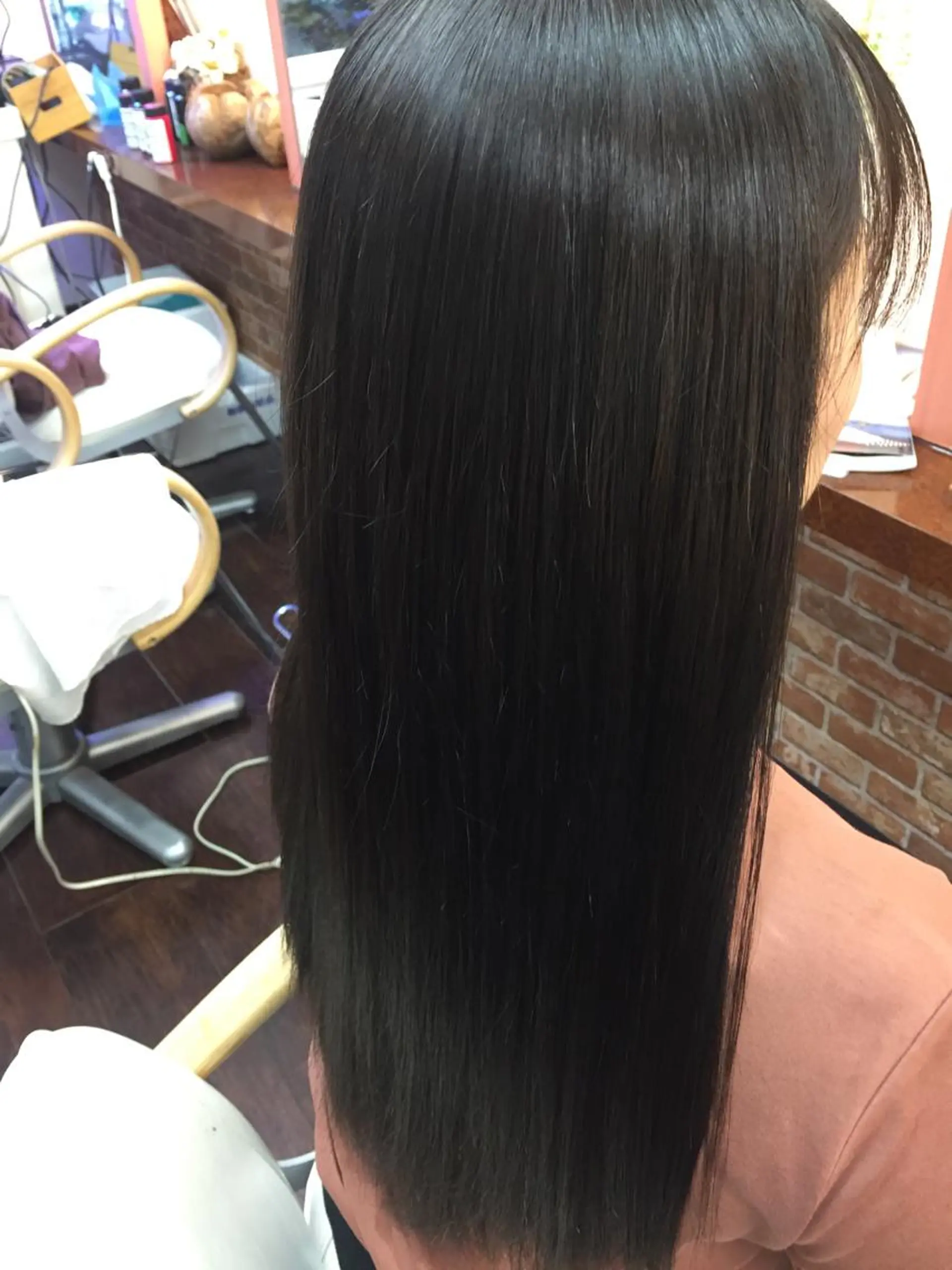 ロング パーマ 桧山 真のヘアスタイル