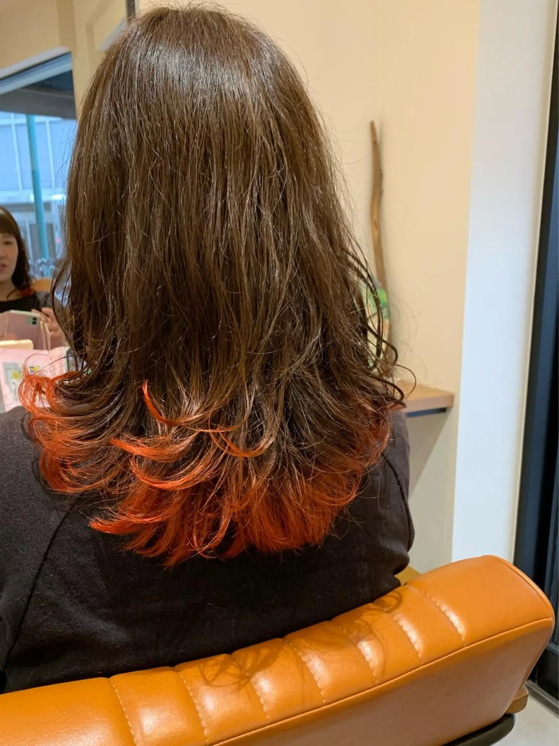 ミディアム カラー 森田 尚貴のヘアスタイル