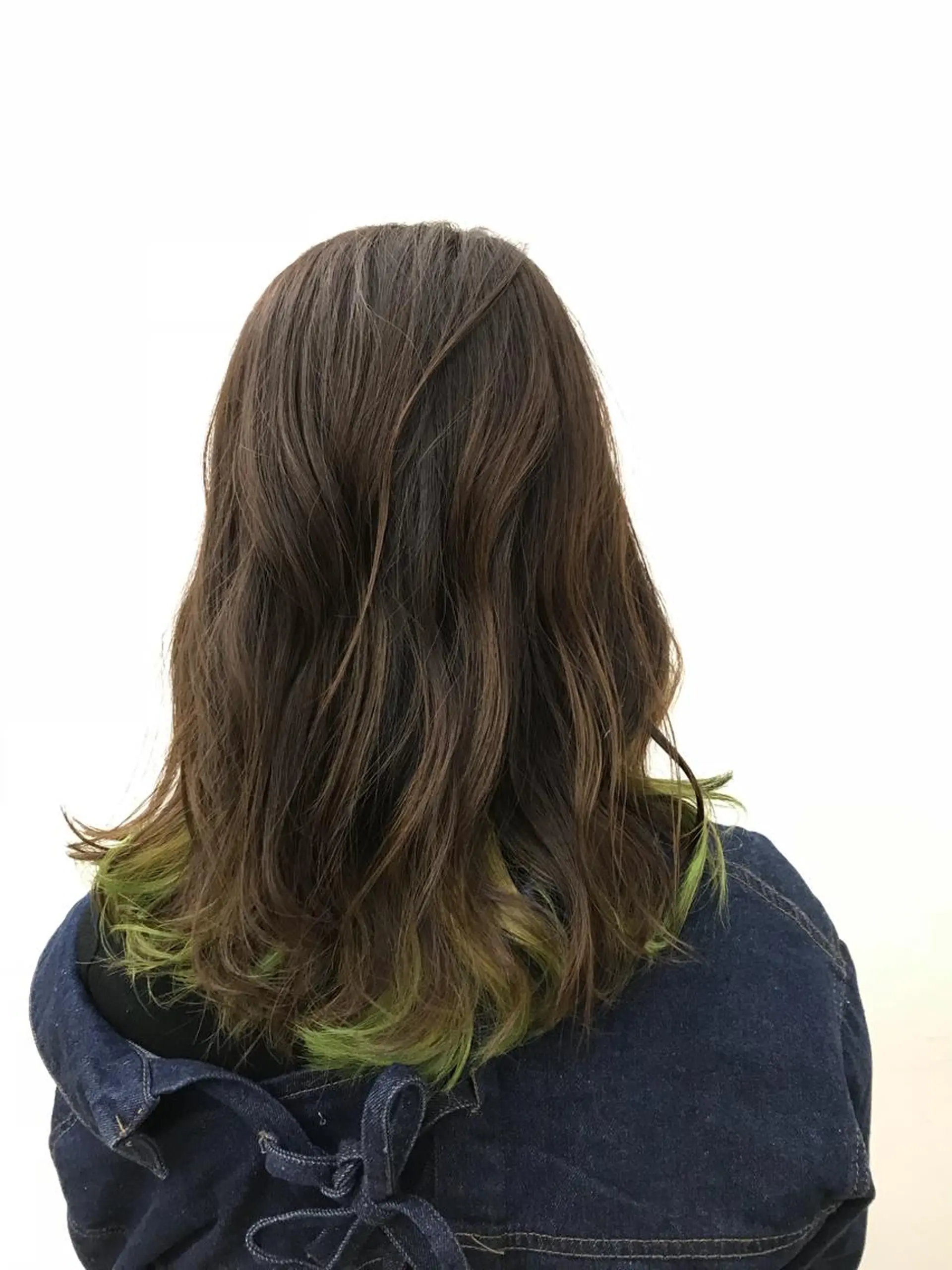 ミディアム カラー ヘアカラー ブリーチカラー/ 岩破瑞希のヘアスタイル