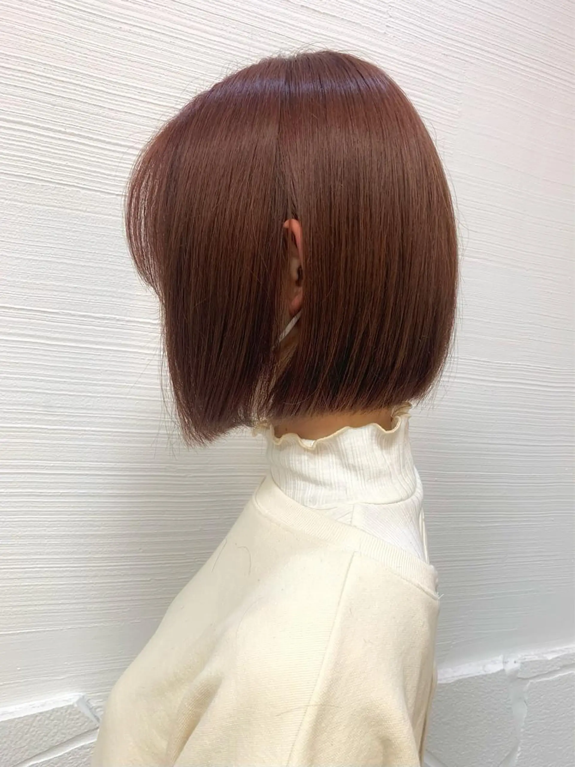 ショート カラー ベージュカラー オレンジ オレンジベージュ 矢野 晃平のヘアスタイル