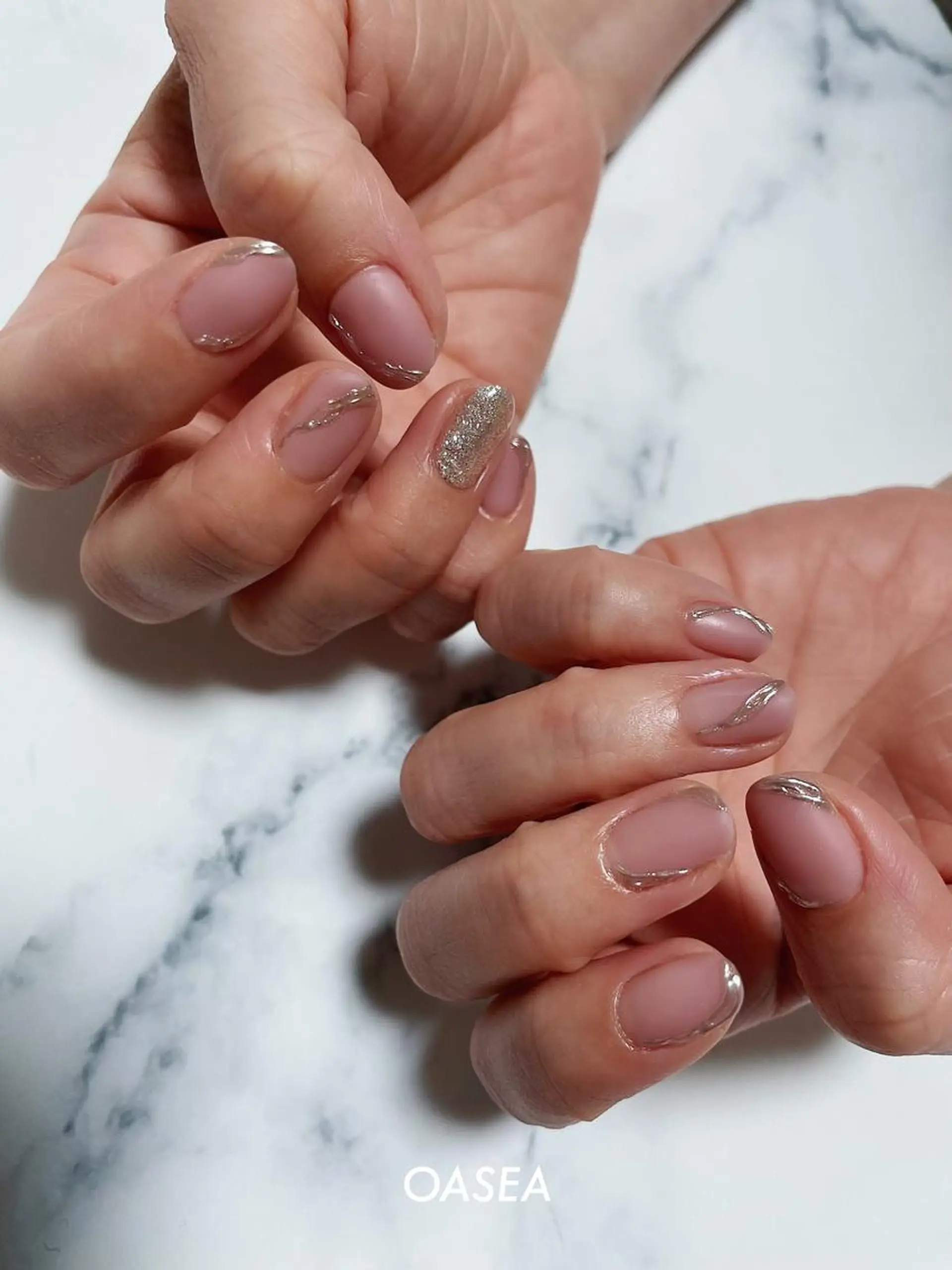 ネイル アートネイル ハンドネイル 🌞💜 KAORI 🌴のネイルデザイン