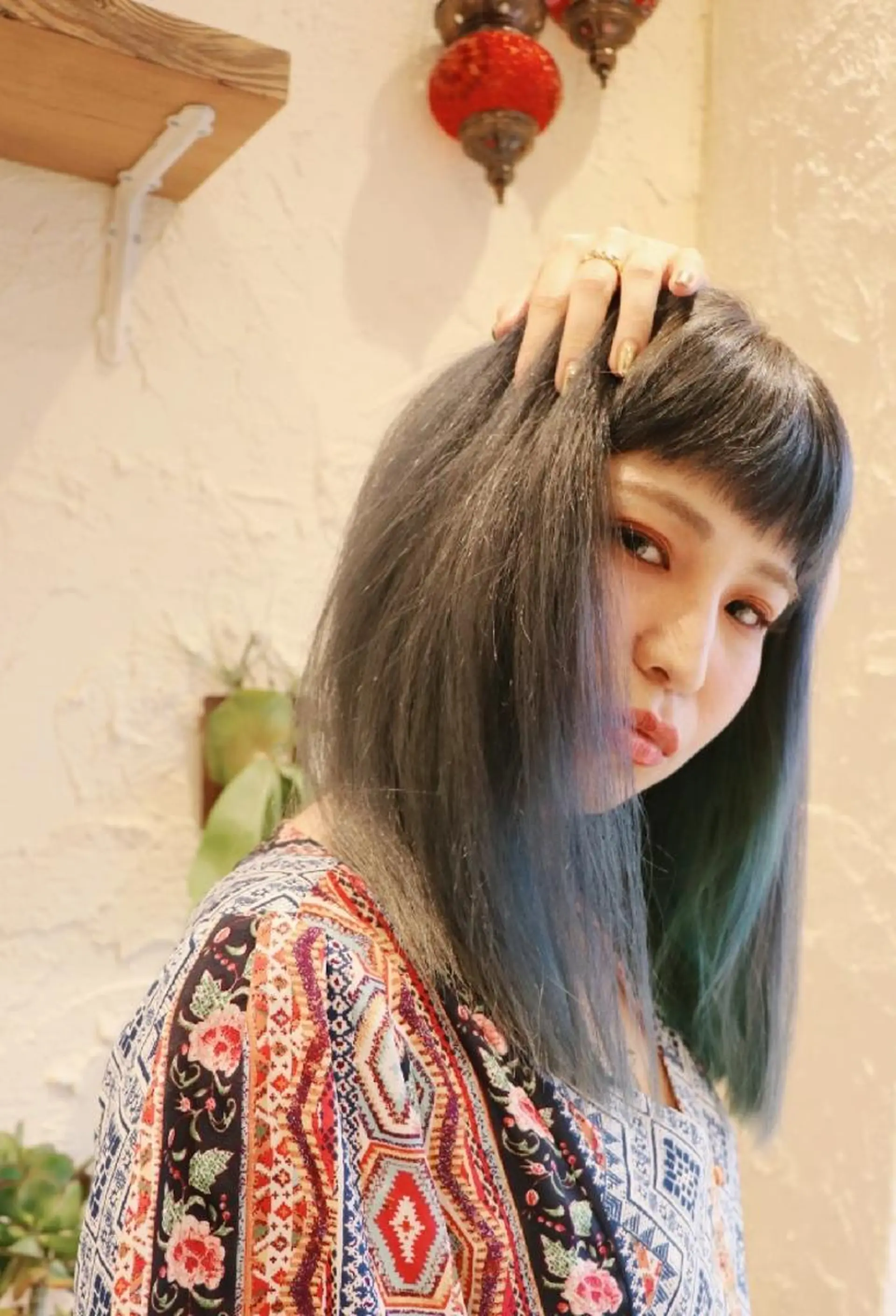 ミディアム 徳永 博志のヘアスタイル