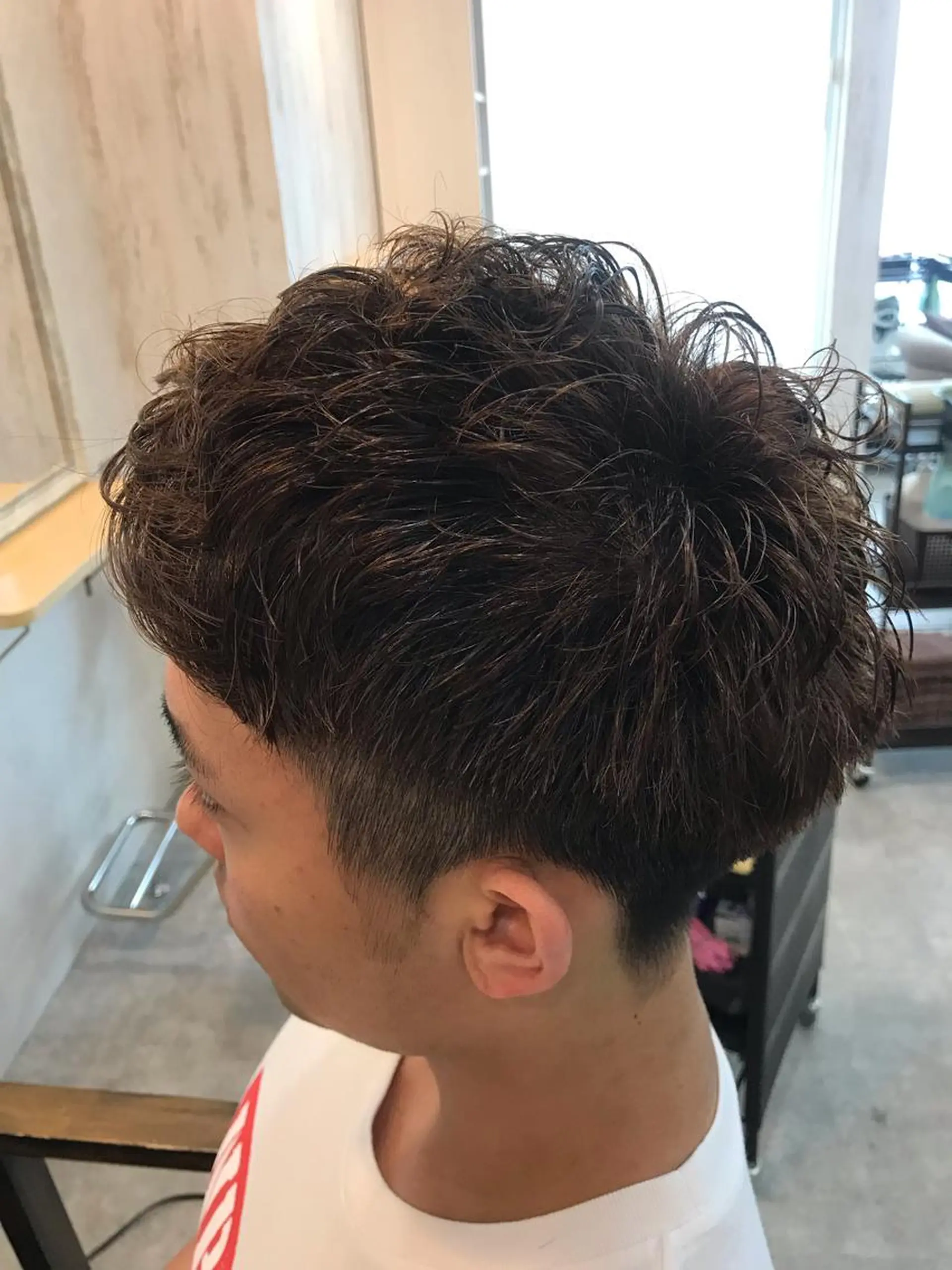 メンズ 刈り上げ カット ヘアカラー パーマ トリートメント 【Zina札幌大通】 店長 福間 和也のヘアスタイル