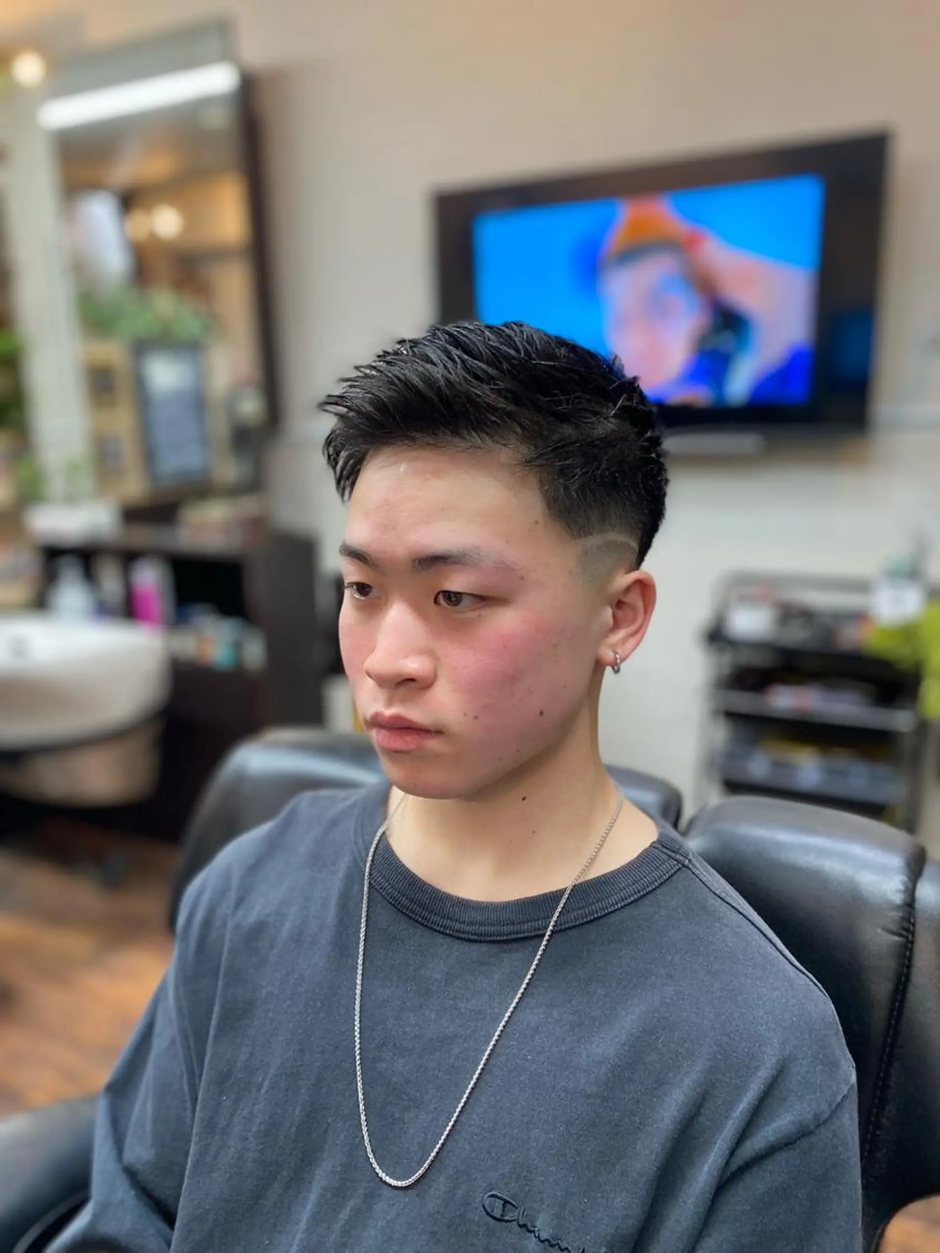 ショート メンズ フェードカット メンズショート ツーブロック ショートヘア カット メンズカット 川㟢弘貴のヘアスタイル