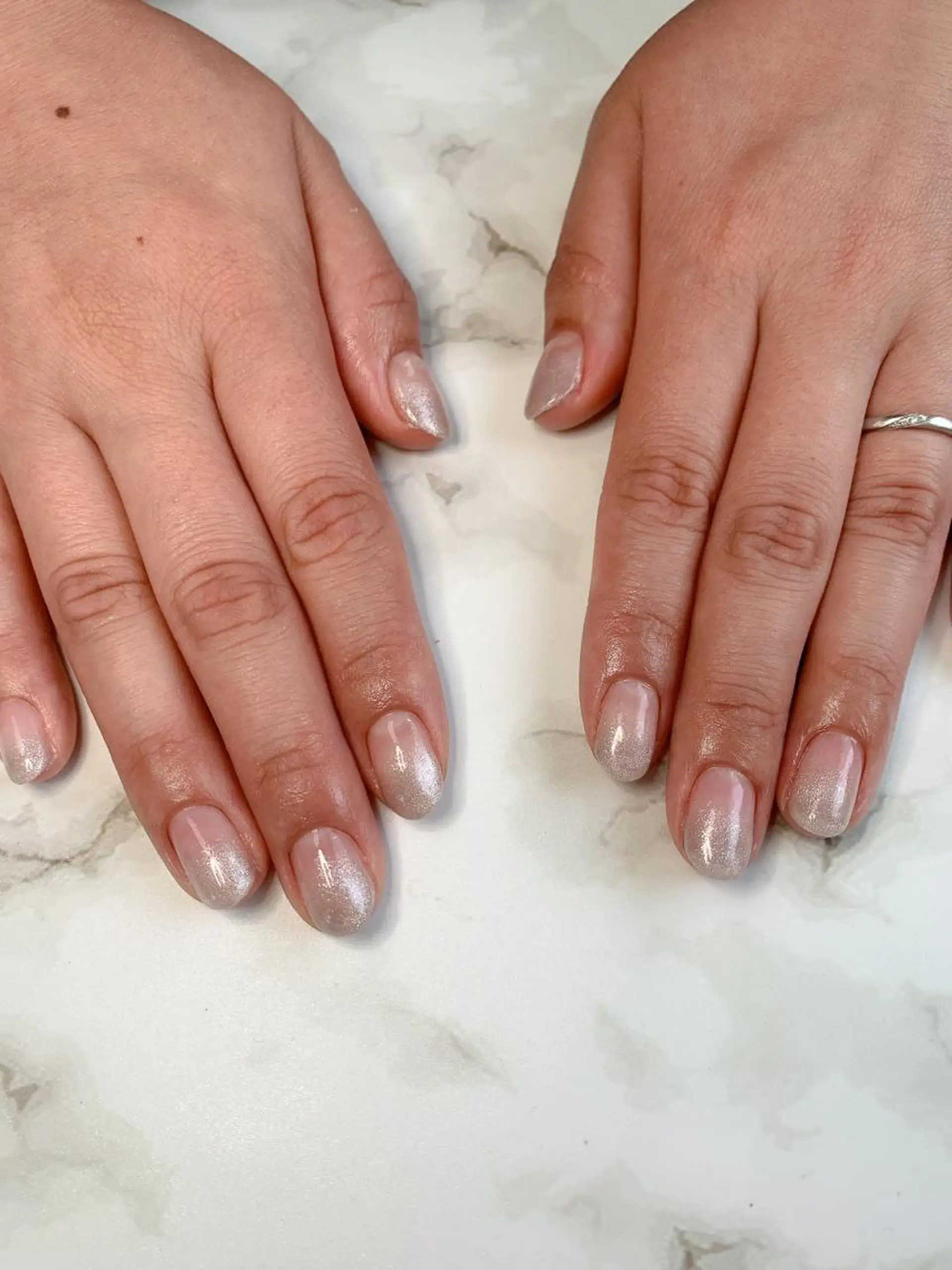 ネイル グラデーション マグネットネイル ハンドネイル Coconail 恭子のネイルデザイン