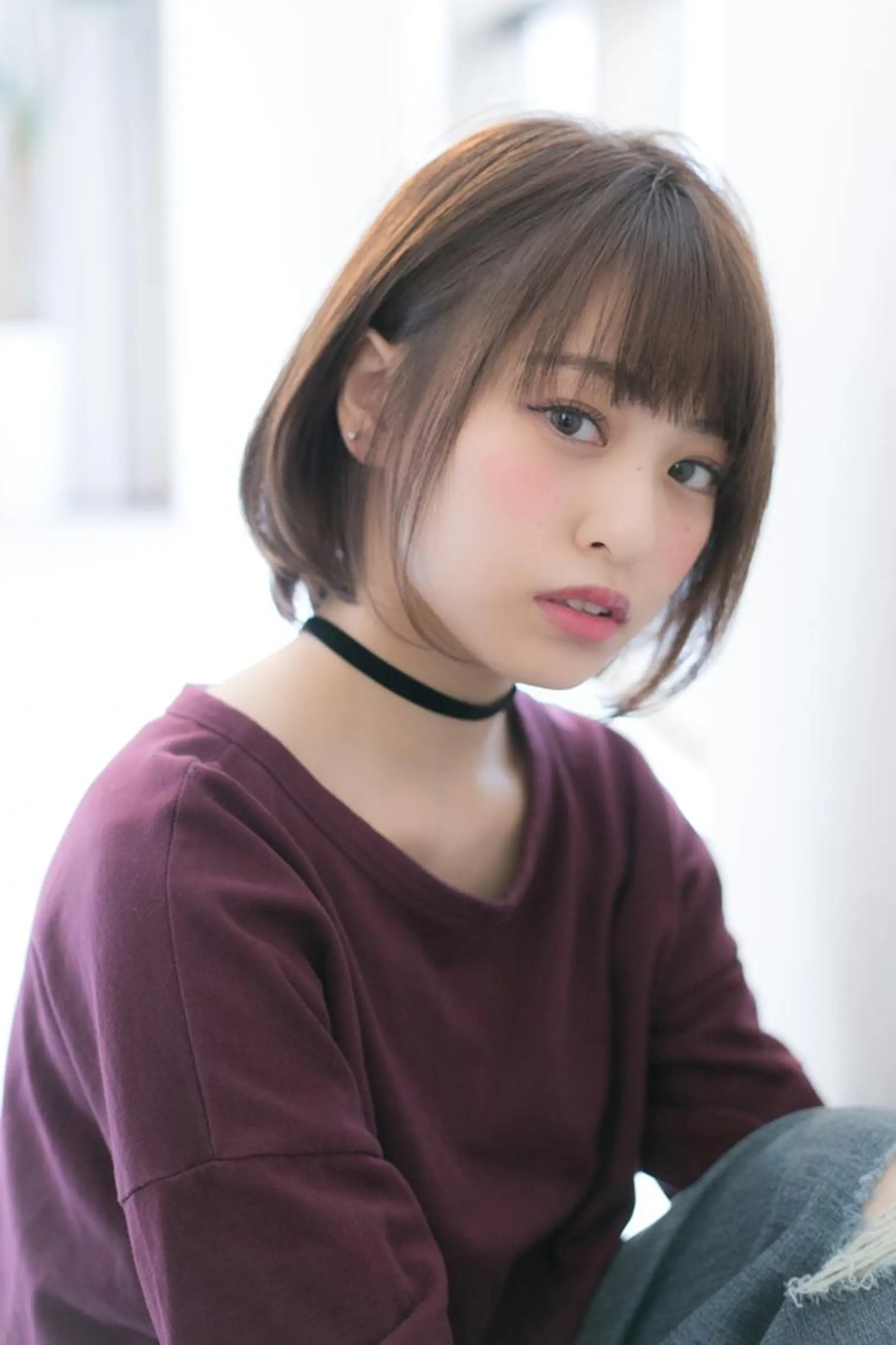 ショート カラー 羽田 ひろむのヘアスタイル