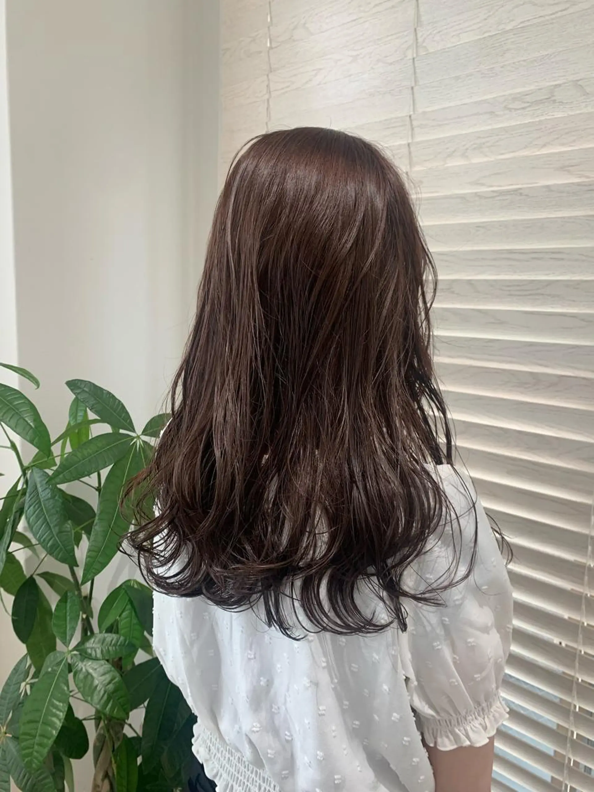 ロング カラー ブラウンカラー ピンクカラー ピンクブラウン ヘアカラー トリートメント ツヤカラー🤍 ARISAのヘアスタイル