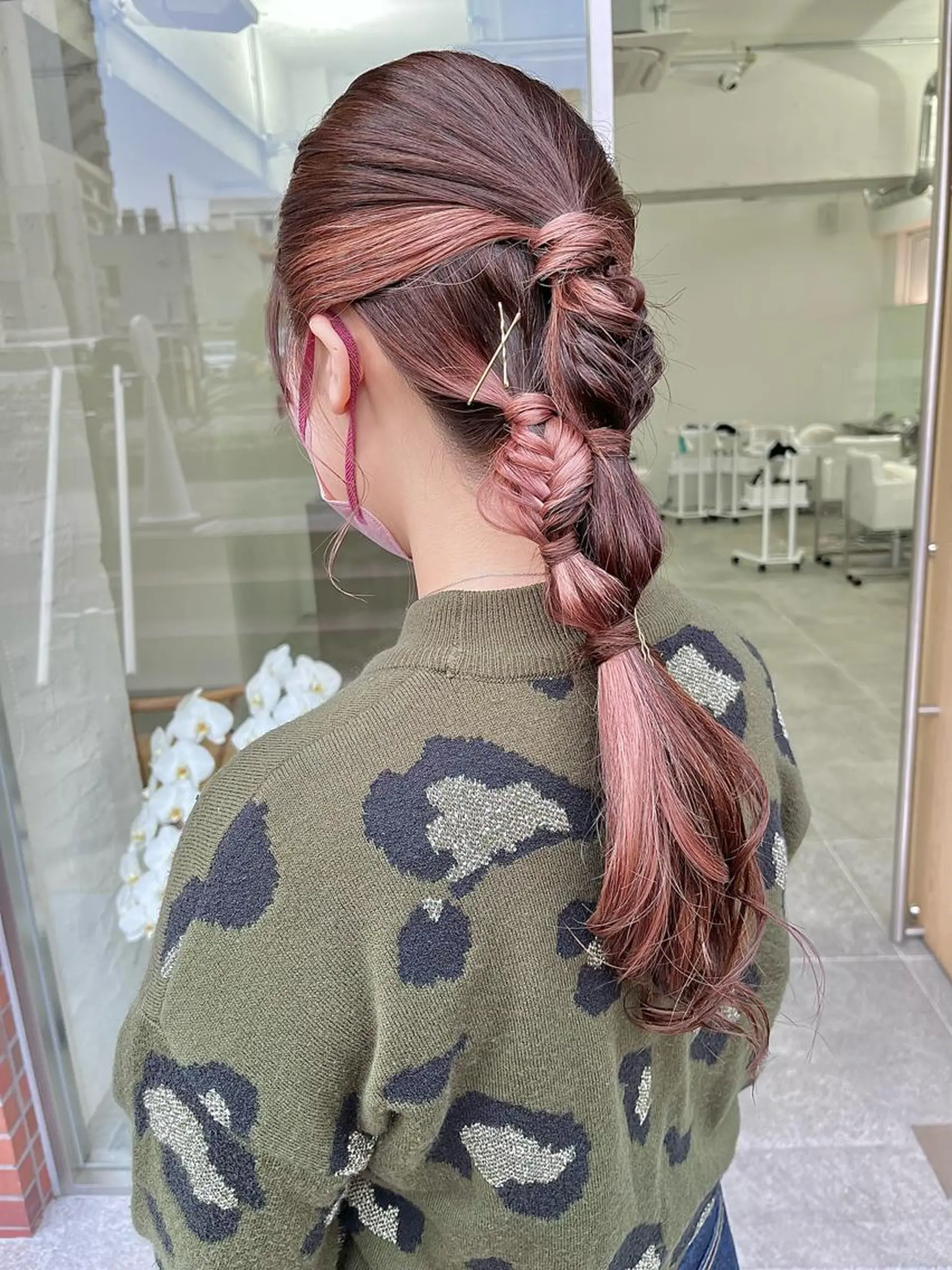 ロング カラー ヘアアレンジ ヘアセット 💫お呼ばれヘア💫 men's✨ともえ✨のヘアスタイル