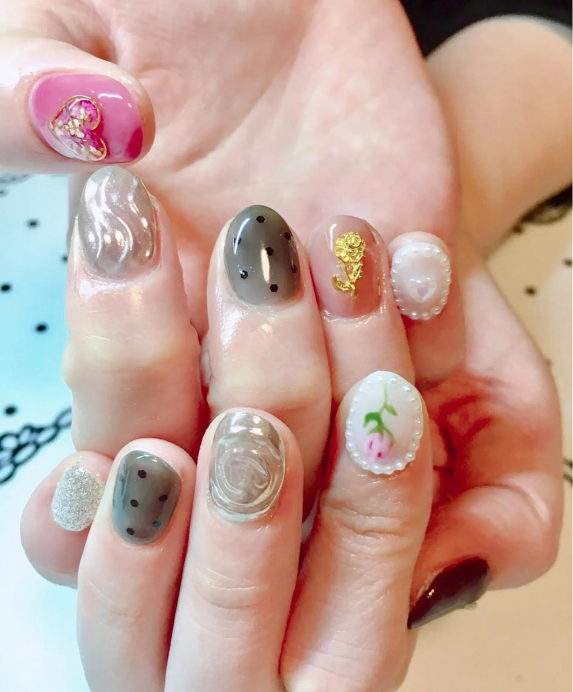 ネイル nailist cocoのネイルデザイン