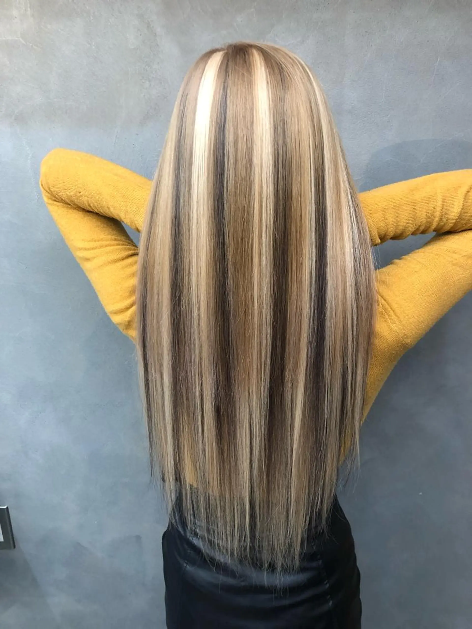 ロング シールエクステ エクステ 美魔女 美容師NAOのヘアスタイル