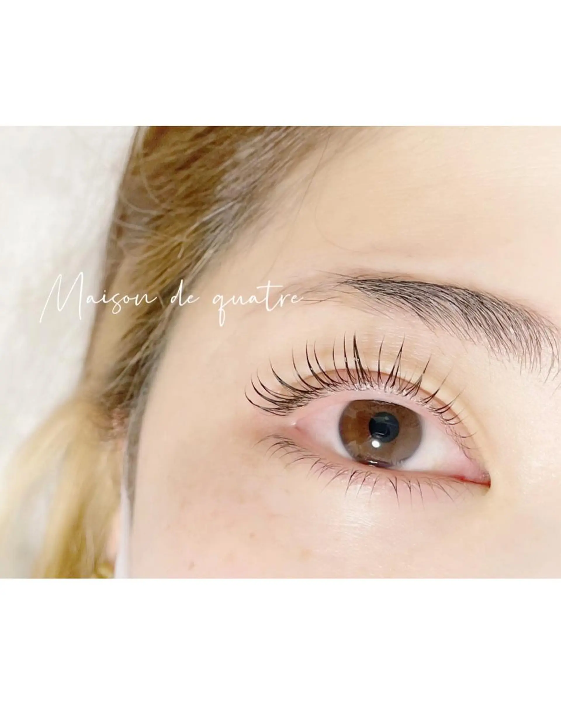 マツエク・マツパ Maison de quatreのマツエク・マツパデザイン