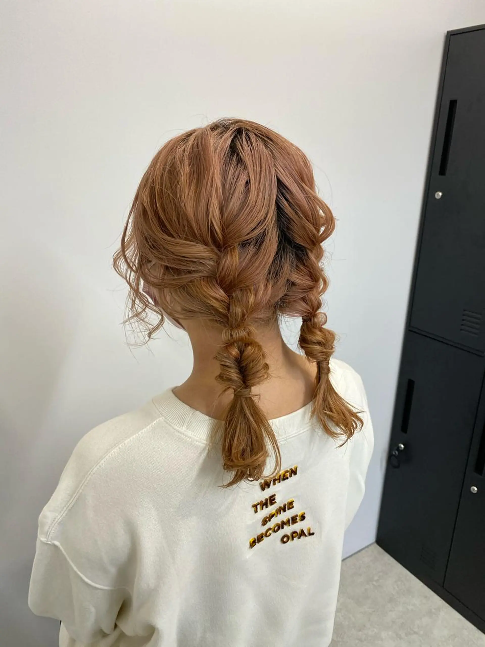 セミロング ヘアアレンジ エクステモデル募集 💗大阪梅田/川上のヘアスタイル