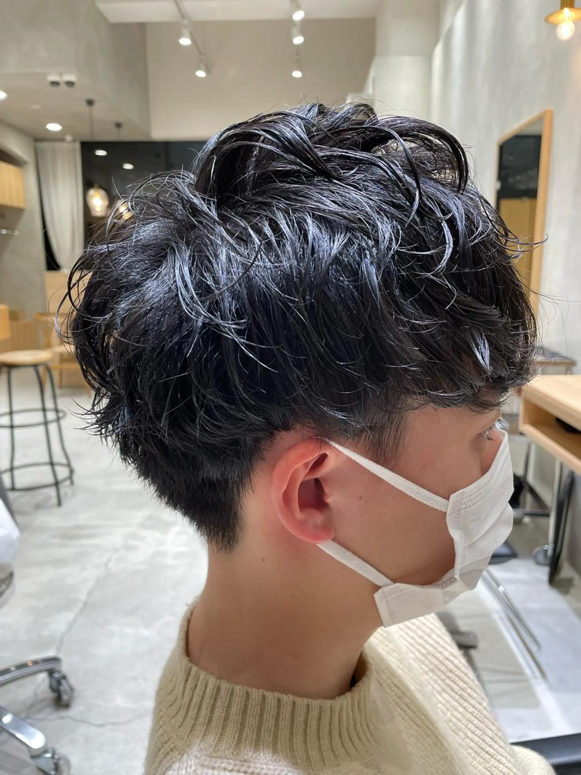 パーマ メンズ 吉田 宙生のヘアスタイル