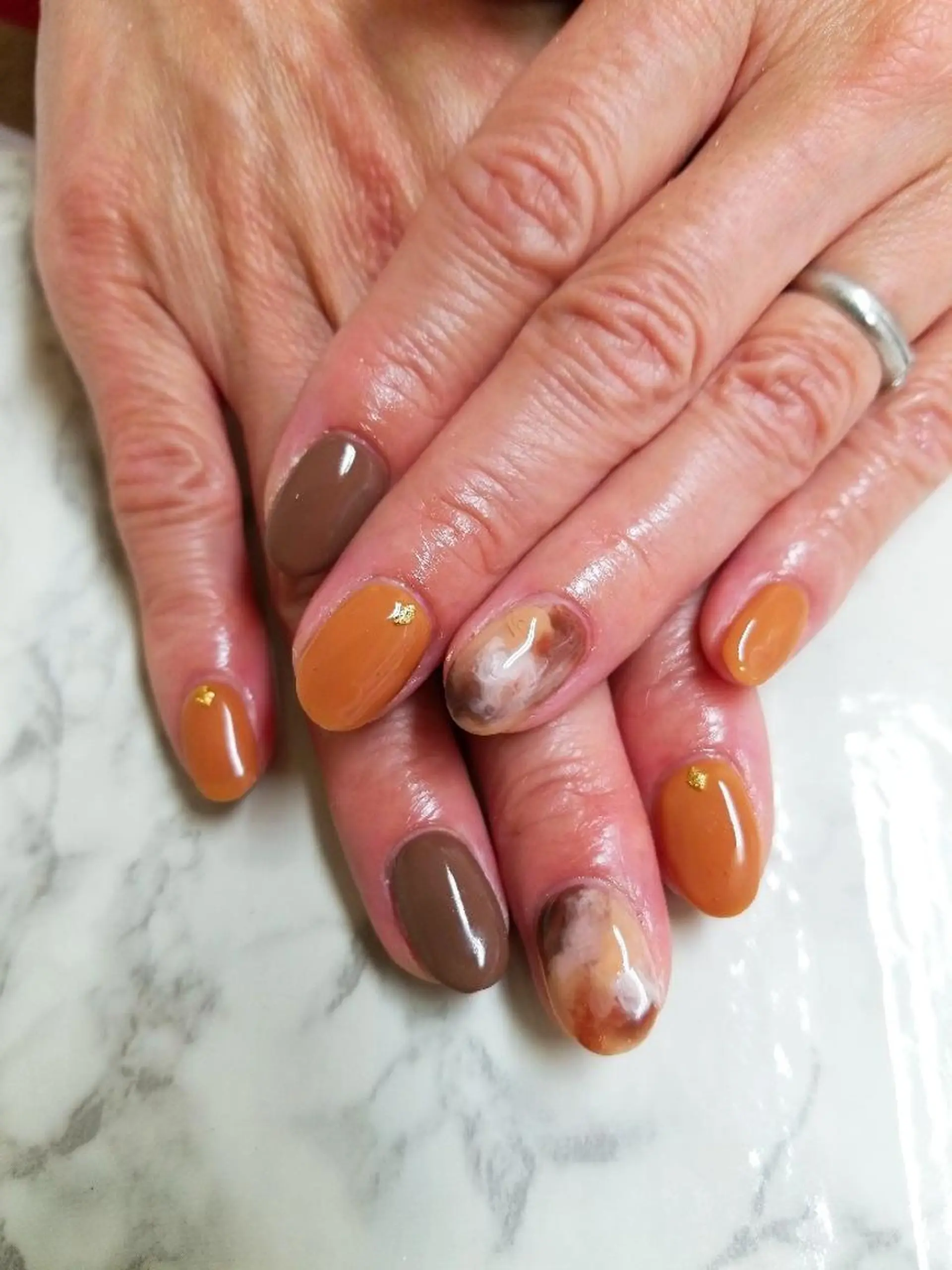 ネイル スカルプ指名No.1 河野　雑誌掲載サロンのネイルデザイン