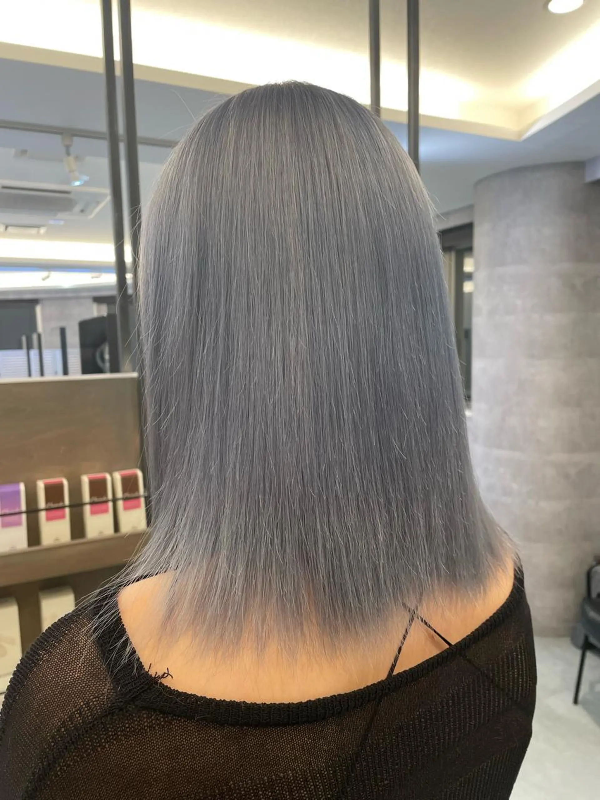 カラー 韓国ハイトーンカラー kana♡のヘアスタイル