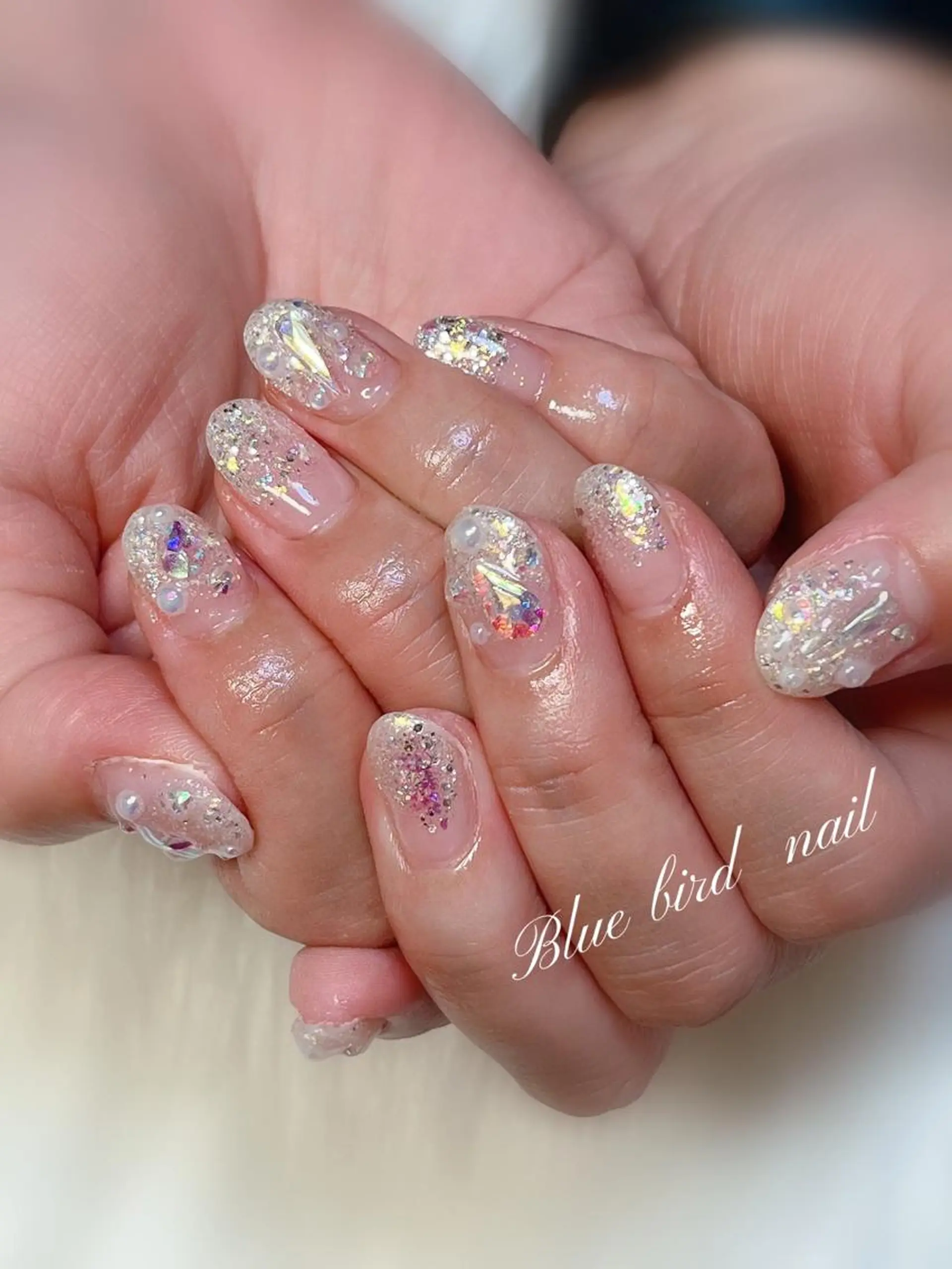 ネイル Blue bird  nailのネイルデザイン