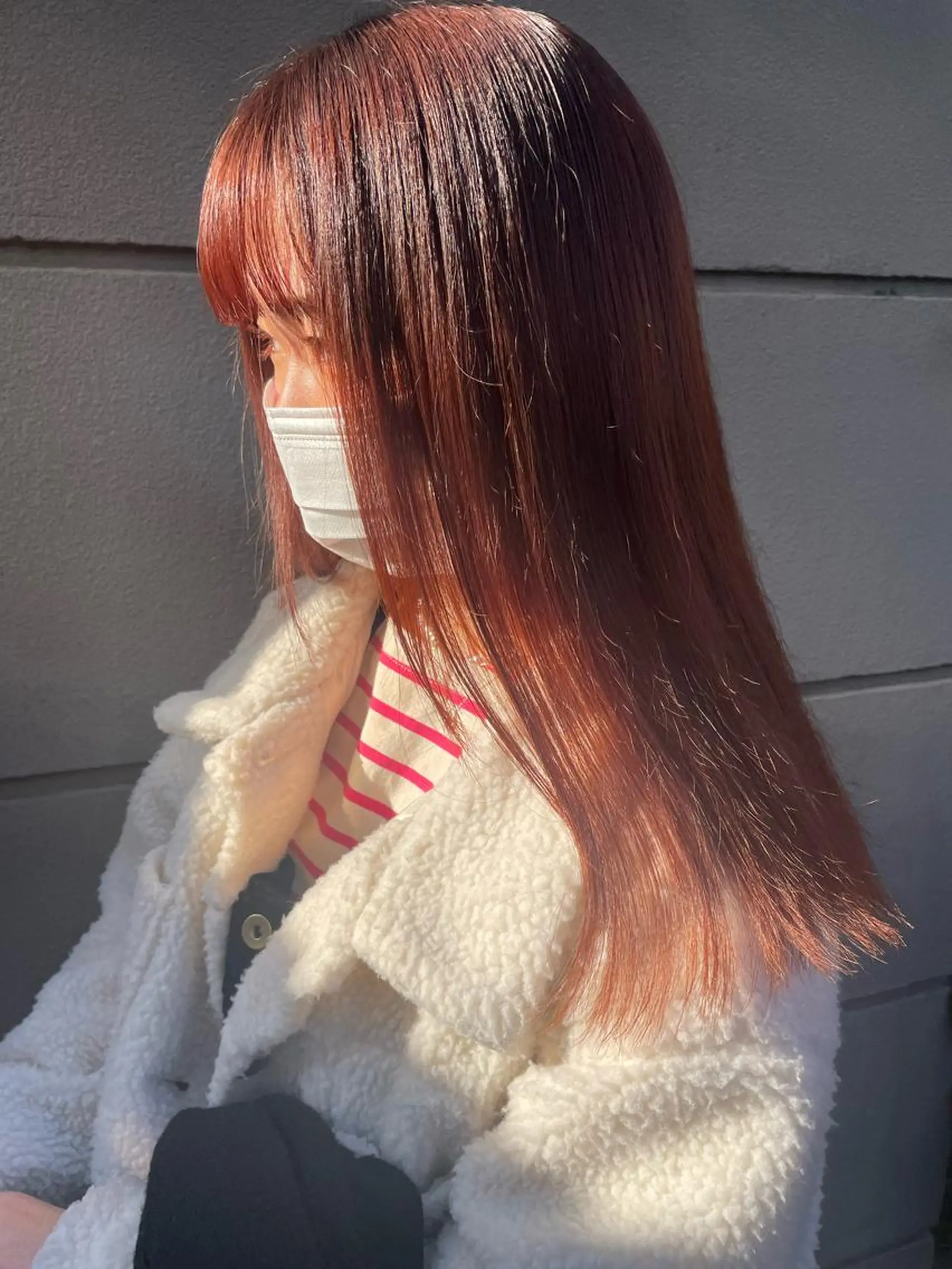 ロング カラー ヘアアレンジ satsuki 暖色・ブラウンカラーのヘアスタイル