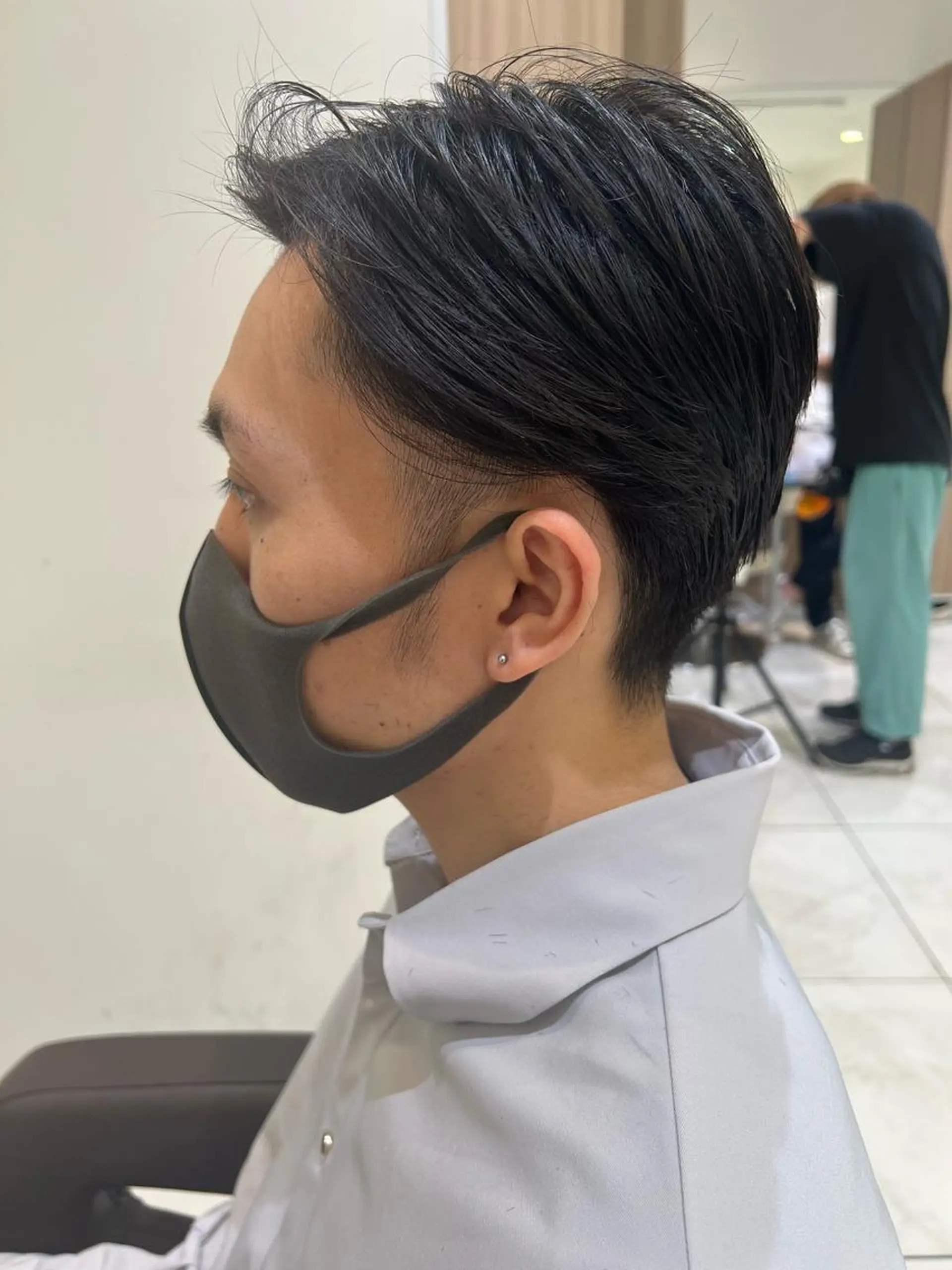 メンズ 顔周り/韓国レイヤー junkaのヘアスタイル