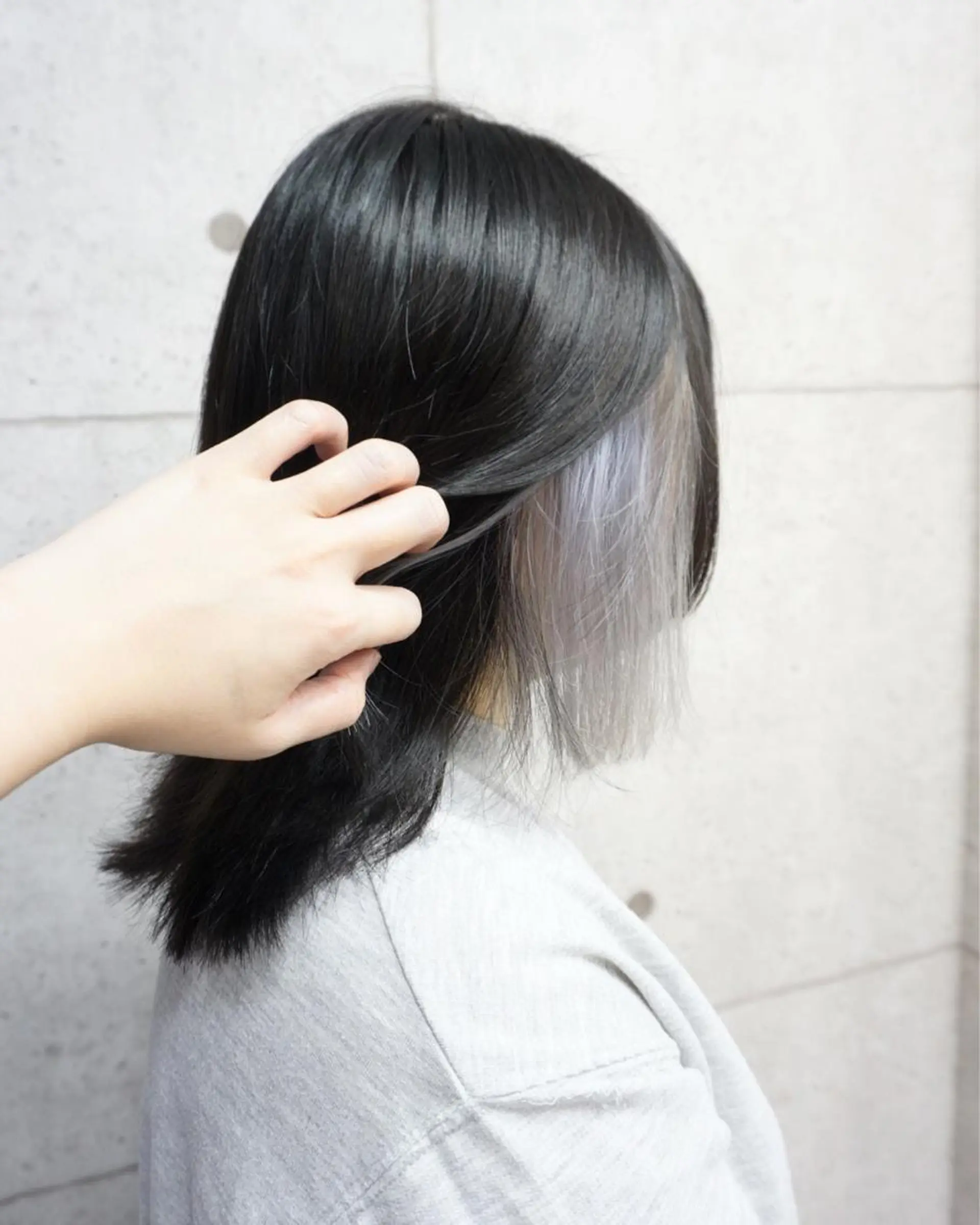 ミディアム 羽田 hadaのヘアスタイル