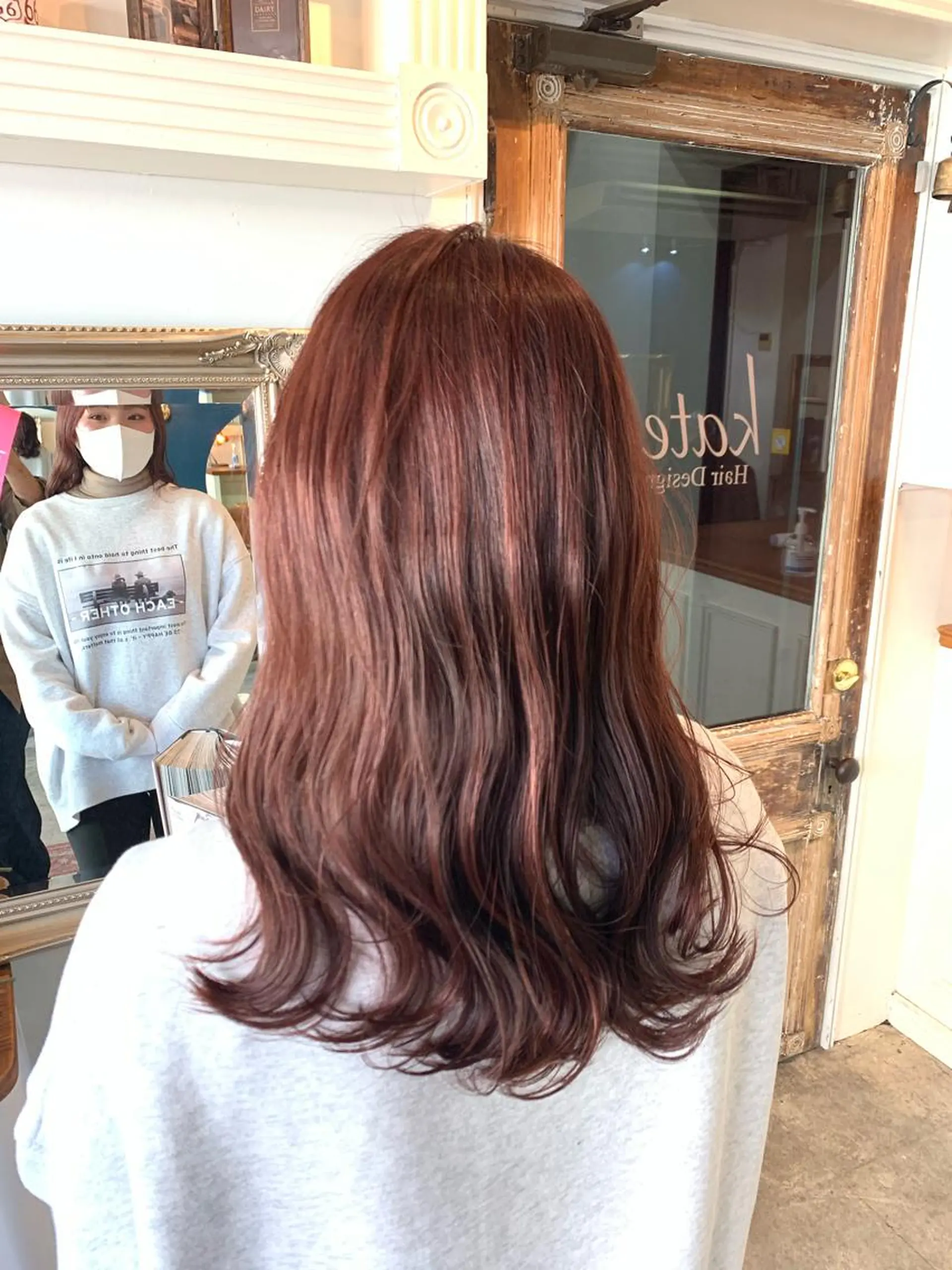 セミロング ヘアカラー トリートメント ヘッドスパ ヘアセット 大宮/山口 竣也のヘアスタイル