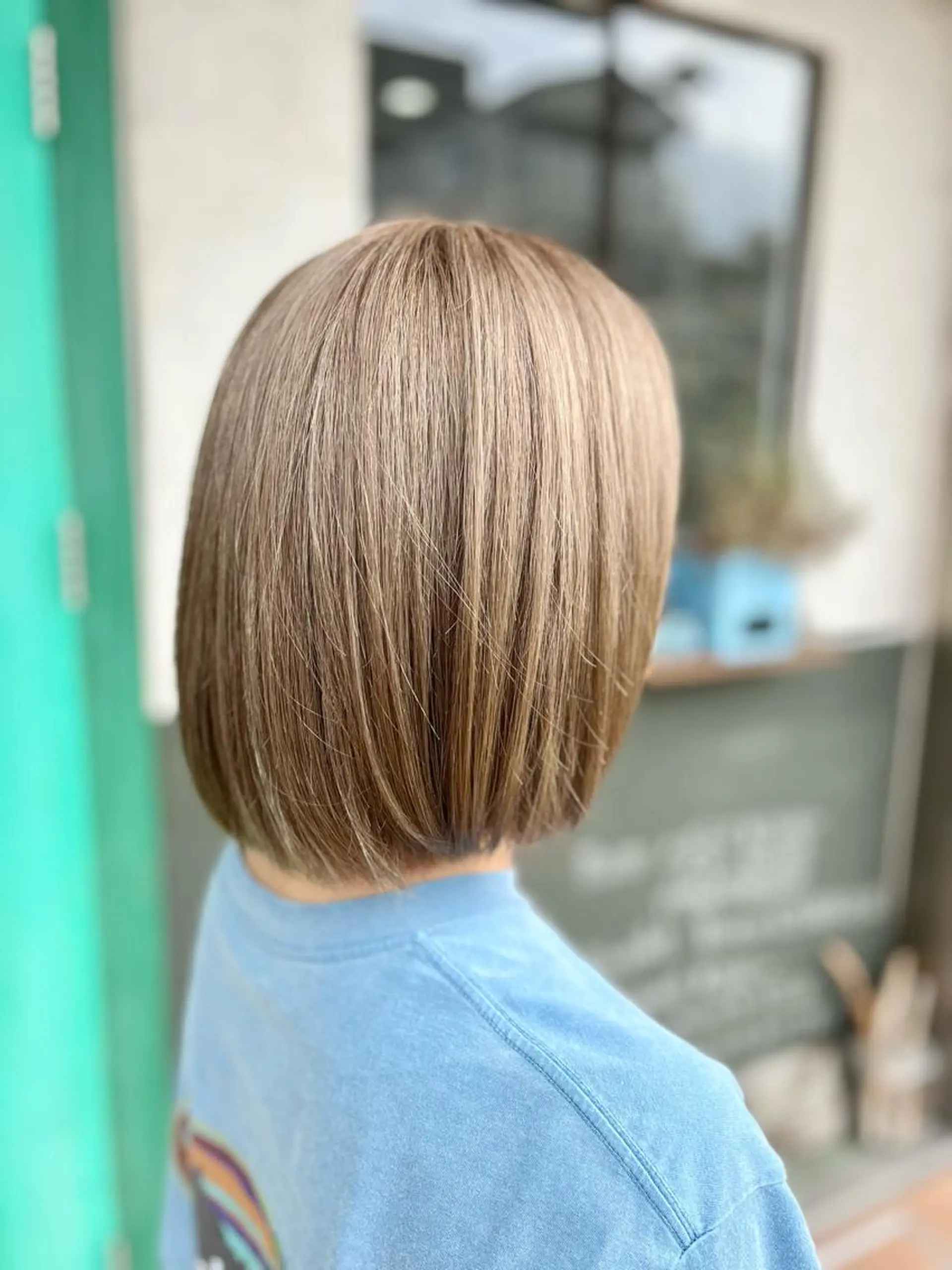 ミディアム カラー olino【西田辺】 KAORIのヘアスタイル