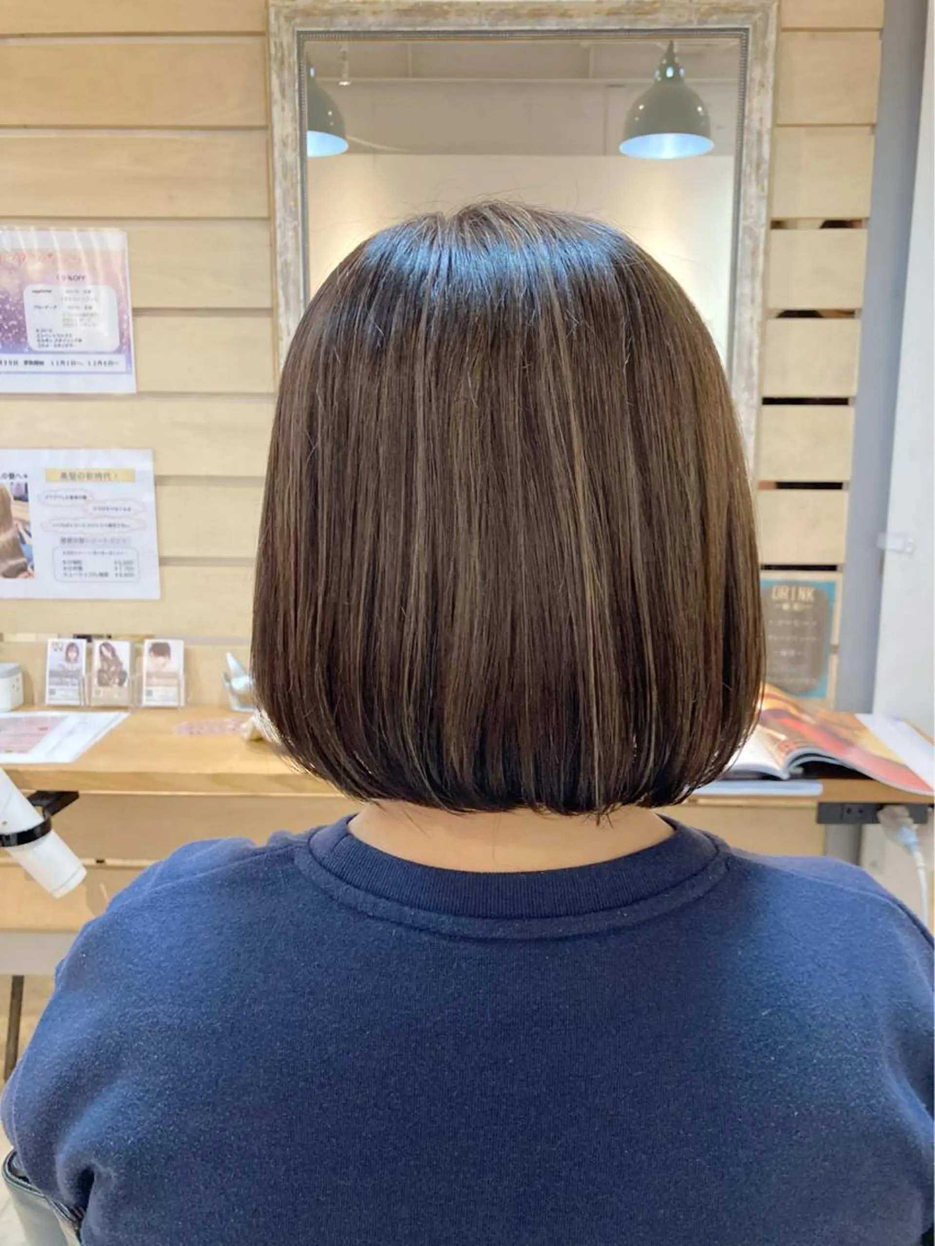 ミディアム カラー ハイライトカラー ハイライト 【女性指名No.1】 西口直子のヘアスタイル