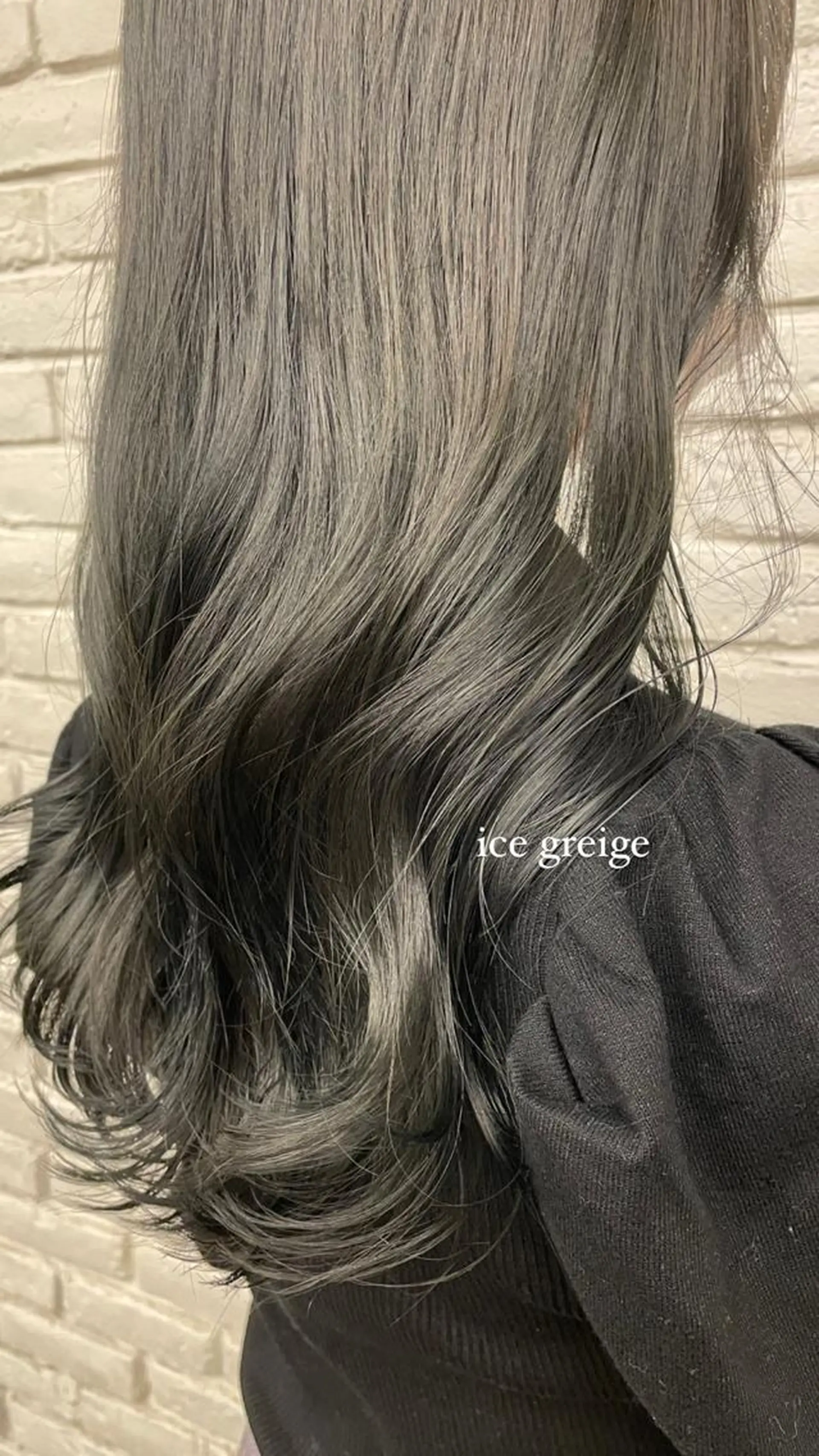 カラー グレージュ カット ヘアカラー トリートメント ヘアセット ♡レイヤーボブ パーマ/うらら♡のヘアスタイル