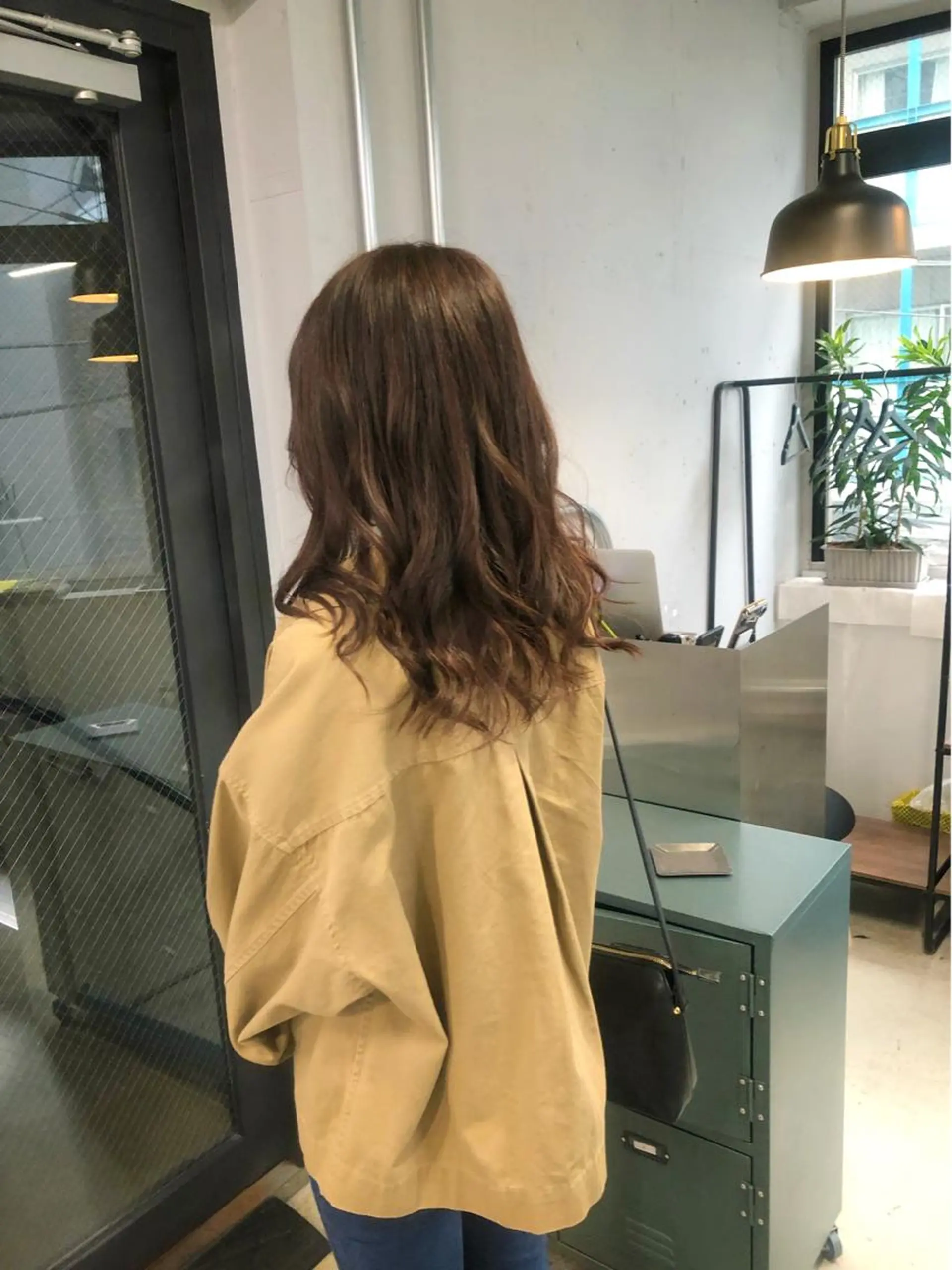 ロング カラー 松下 倫子のヘアスタイル