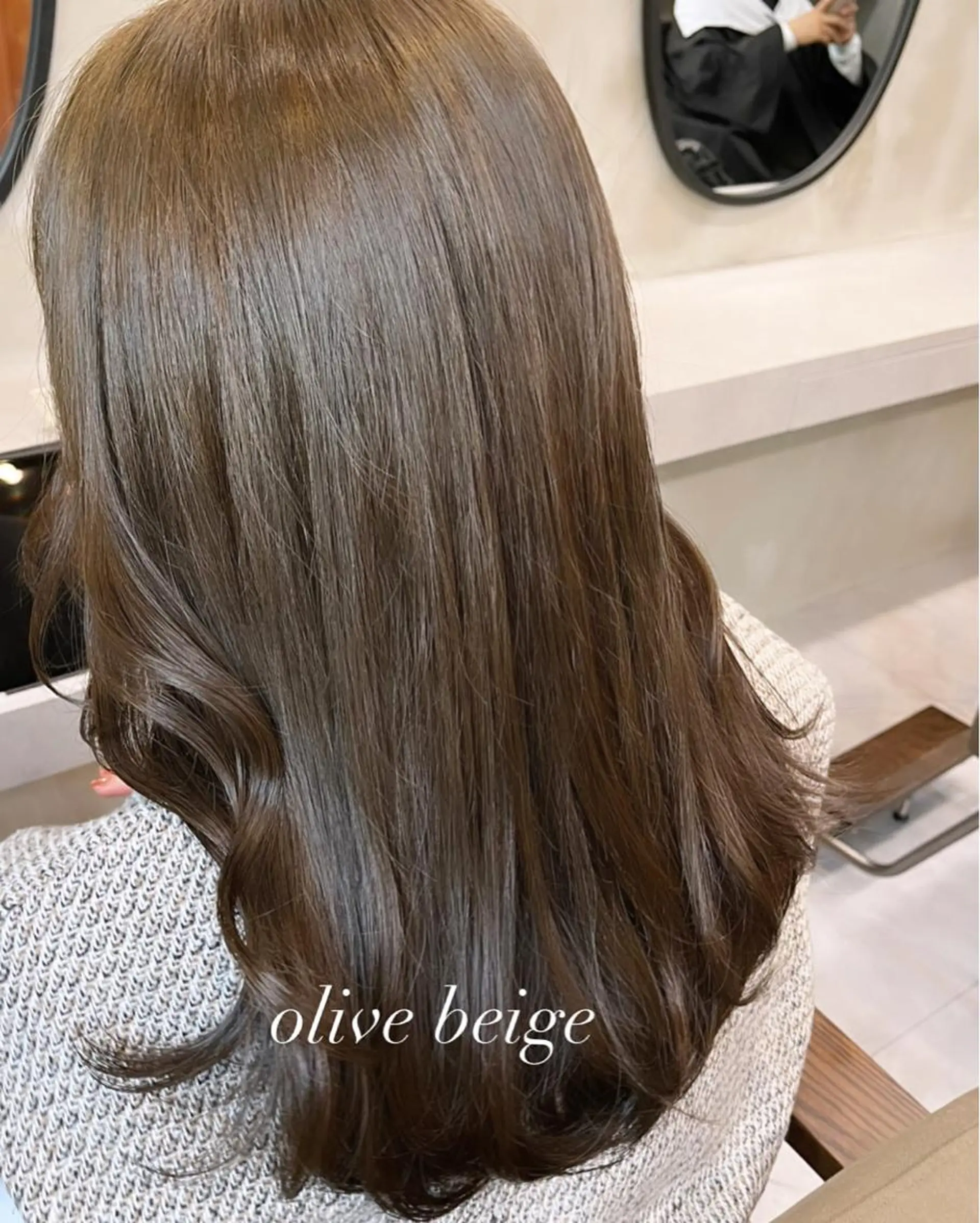 ロング カット ヘアカラー トリートメント ヘッドスパ ヘアセット RIYA❤︎ Aujuaソムリエのヘアスタイル