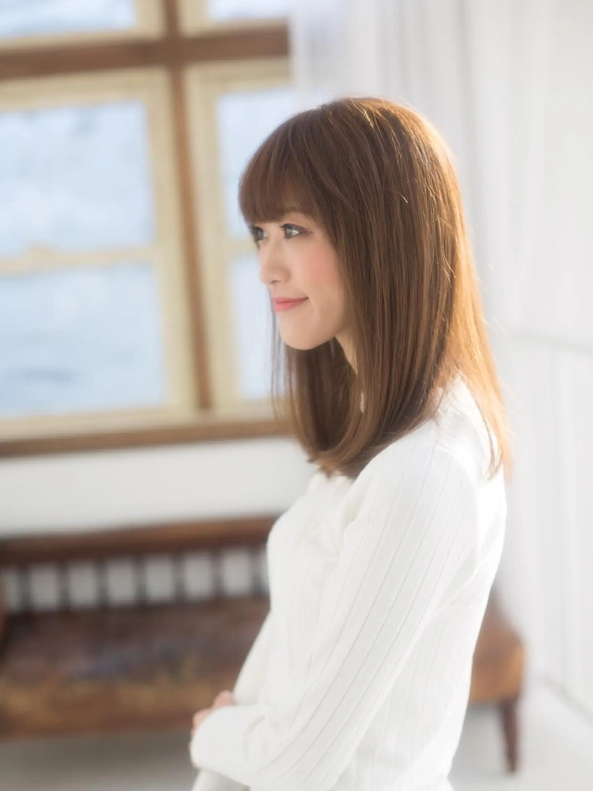 ショート ミディアム セミロング ロング カラー 縮毛矯正 ヤナ マネージャーのヘアスタイル