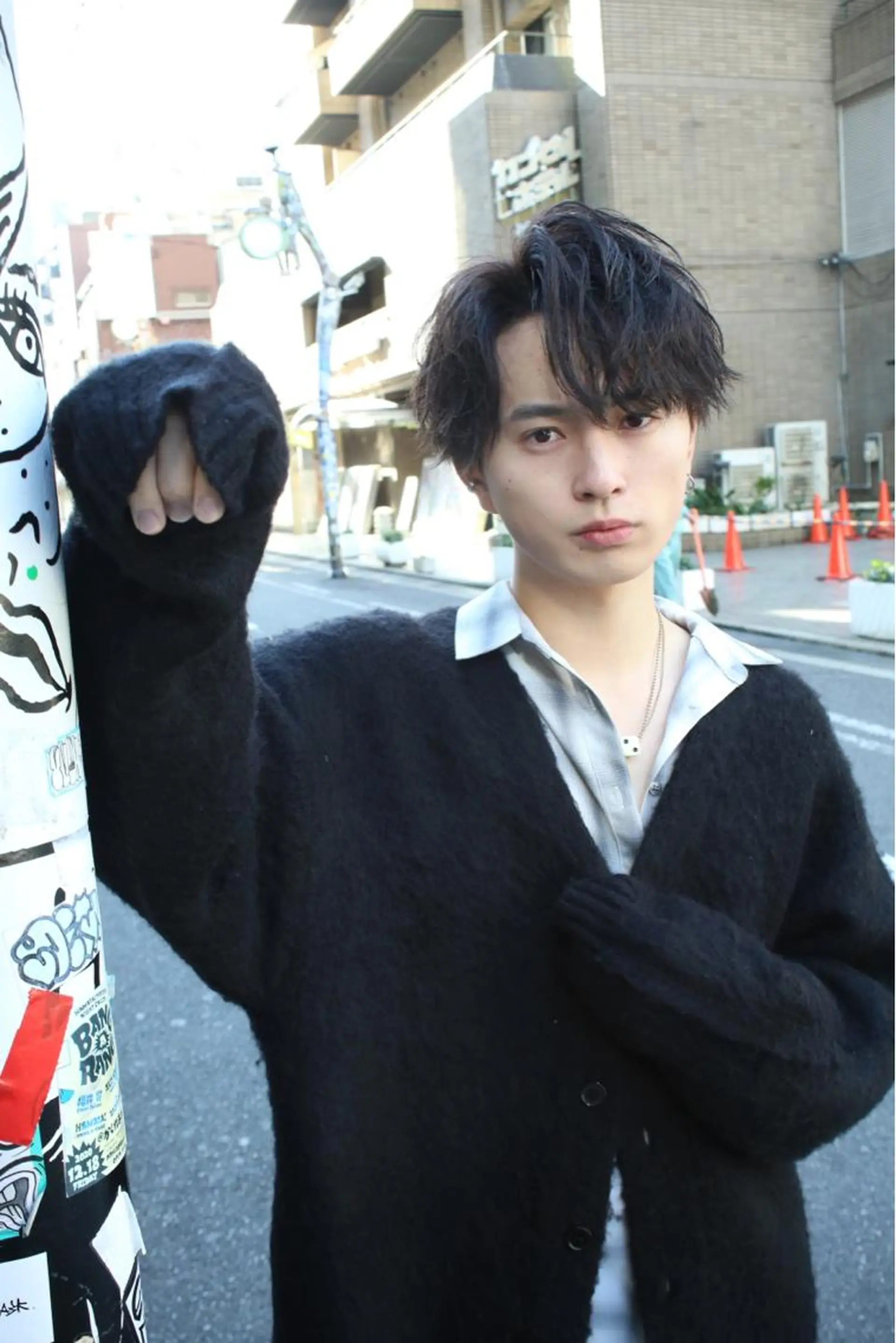 ショート カラー パーマ メンズ カット トリートメント ヘアセット 【メンズヘアの匠】 タニ　心斎橋　アメ村のヘアスタイル