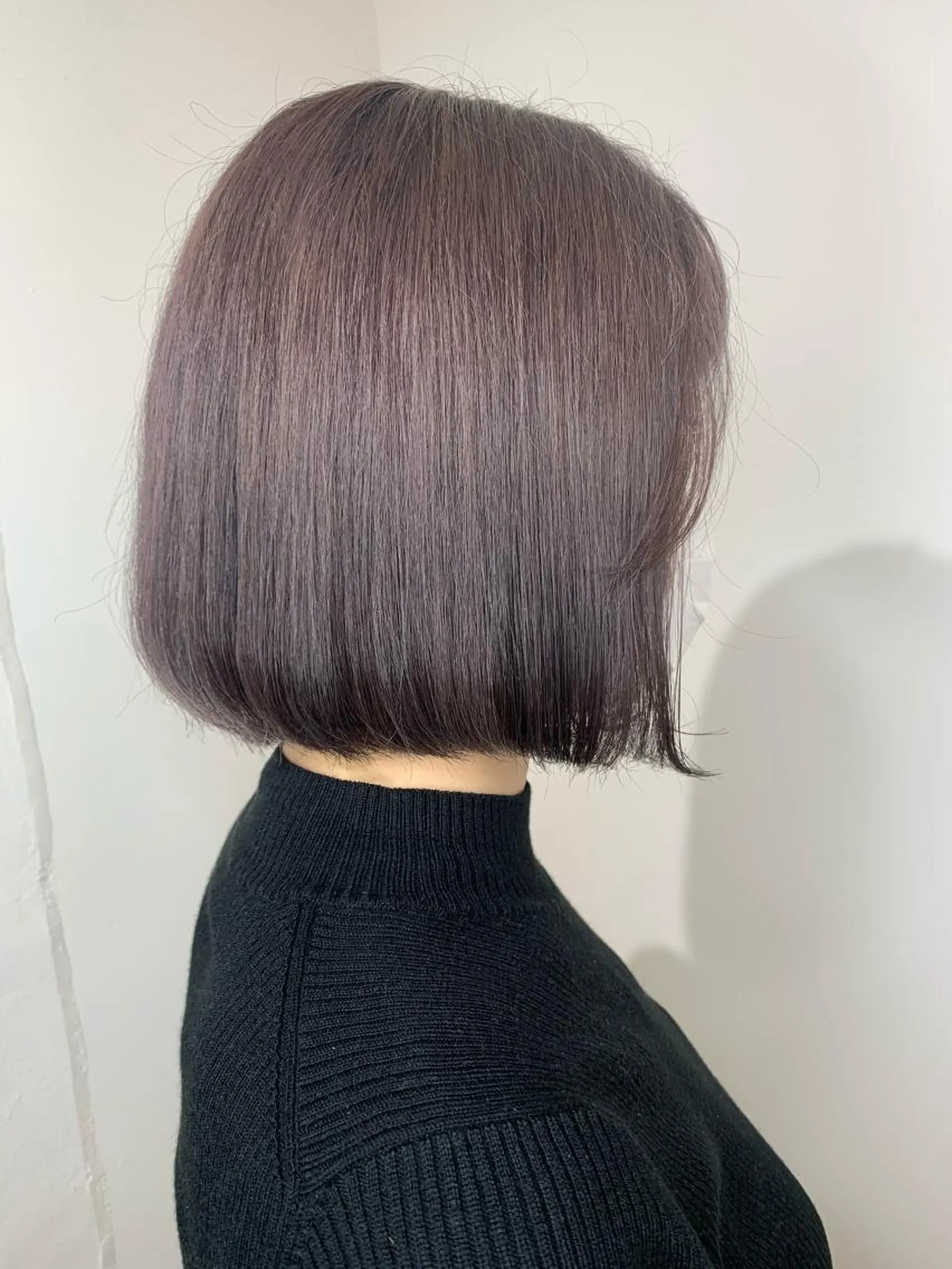 ミディアム カラー ハイライト✖️ 暗髪🤎Nahoのヘアスタイル