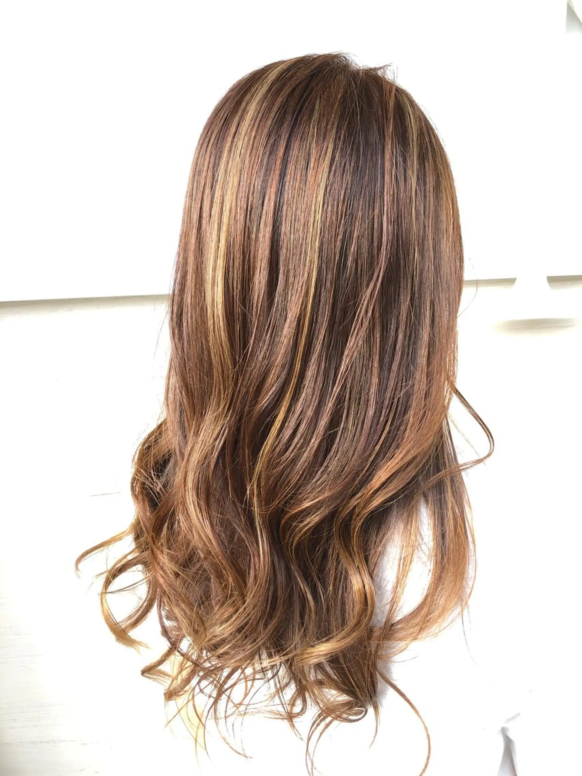 セミロング ハイライト カット ヘアカラー トリートメント ✨髪質改善✨ 田西　基彦のヘアスタイル