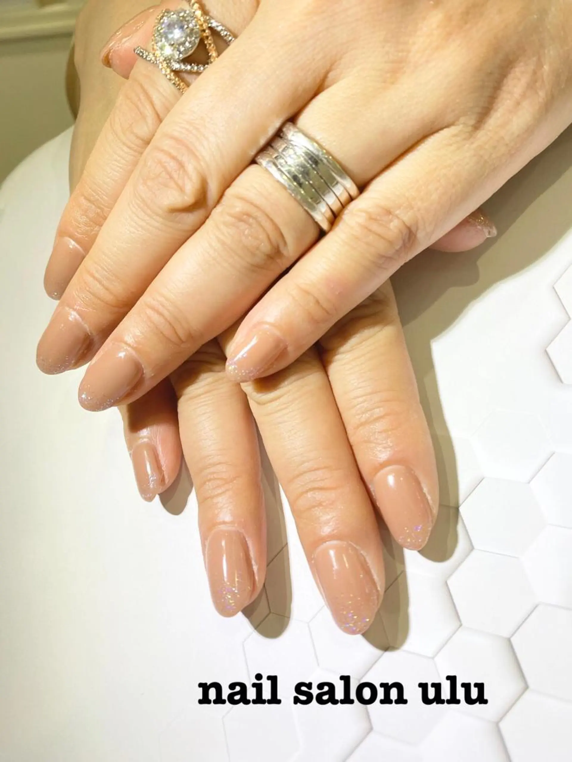 ネイル ラメ(グリッター) nail salon uluのネイルデザイン