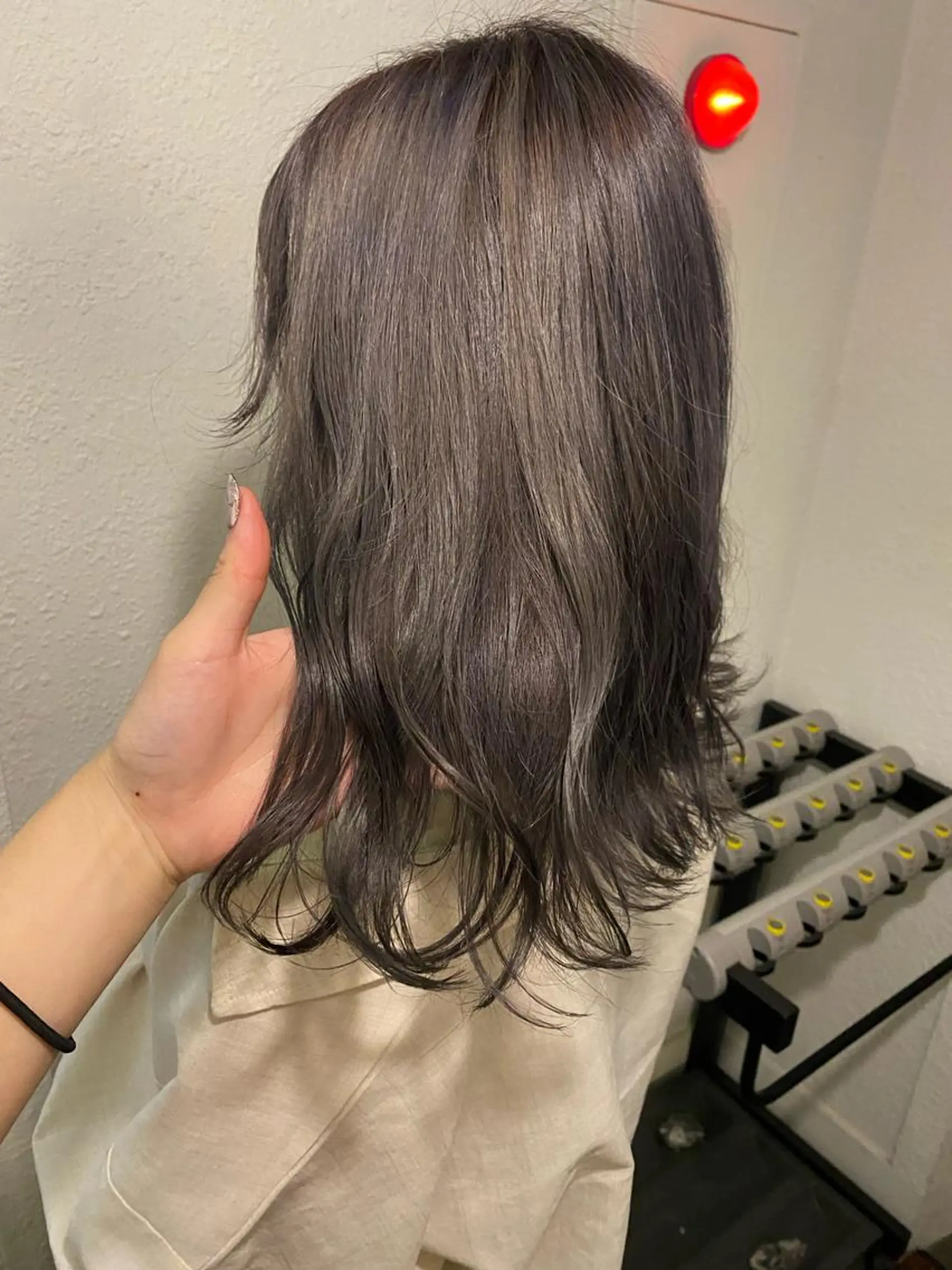 ミディアム 名駅/艶韓国風ヘア miyabiのヘアスタイル
