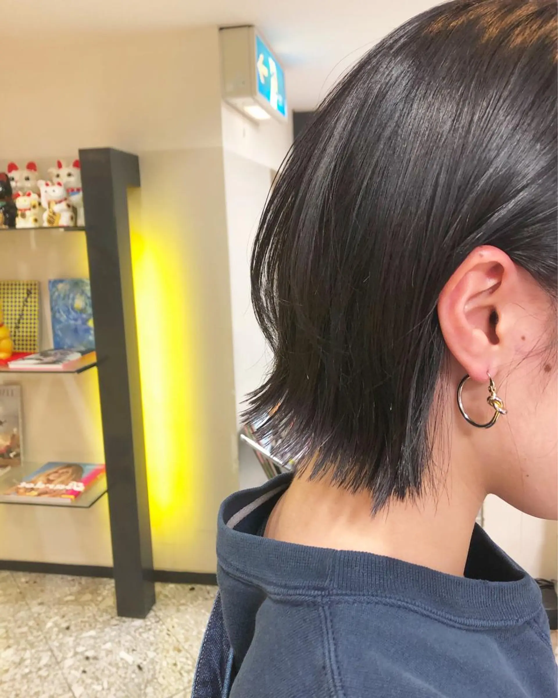 ショート カラー ヘアアレンジ ボブ/ミニボブ/ 立河今日子のヘアスタイル