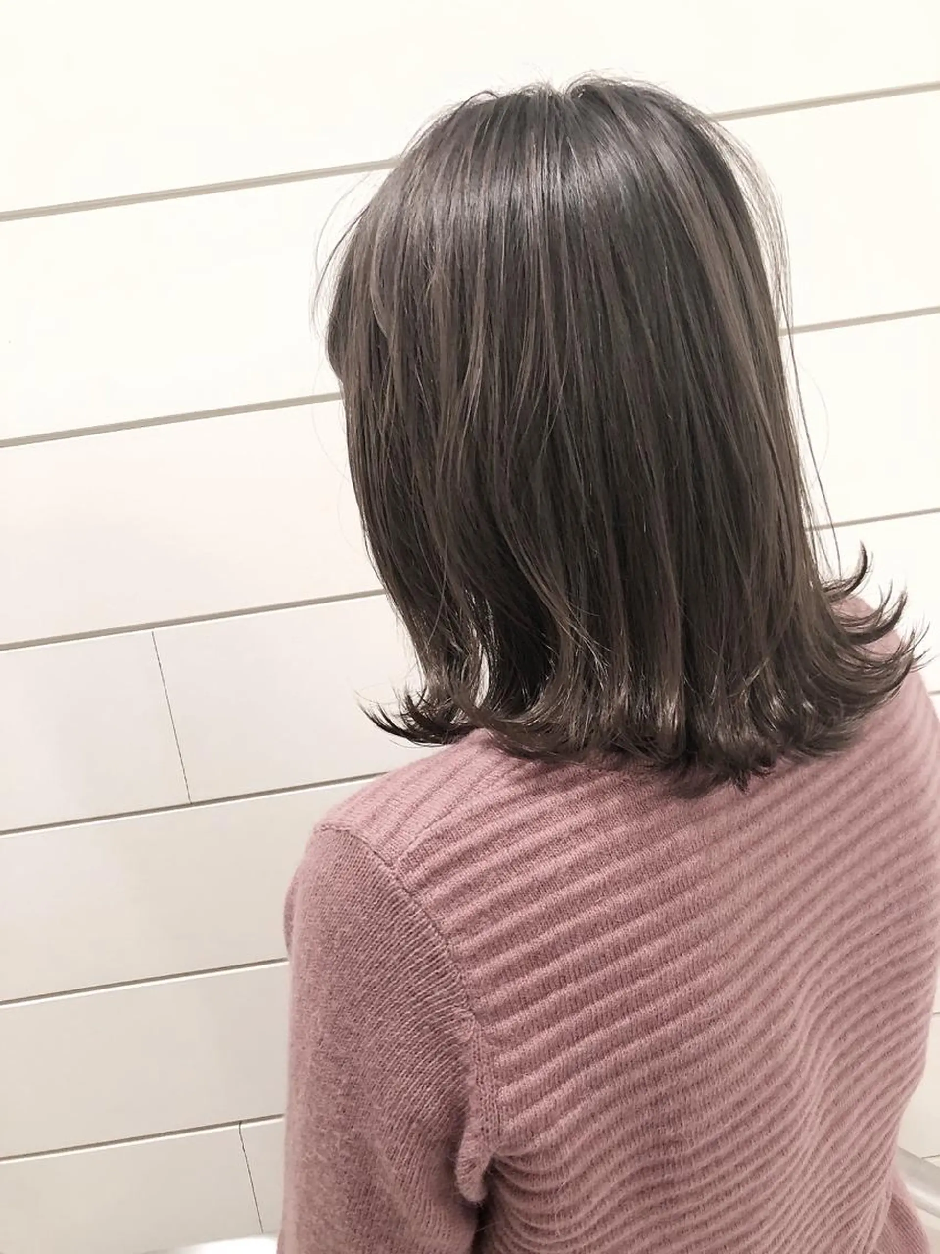 ミディアム カラー 渋谷/韓国風 西原直樹のヘアスタイル