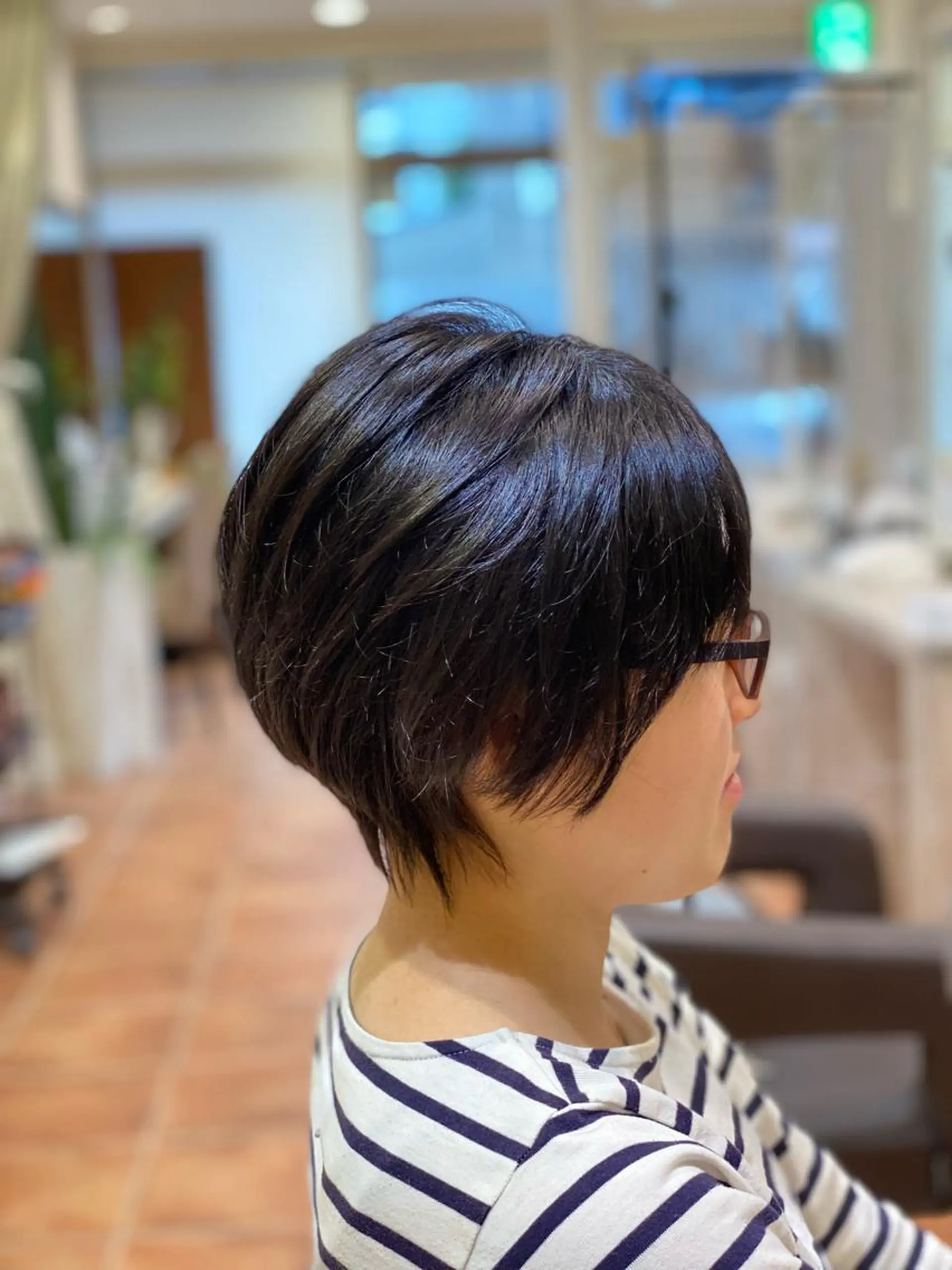 ショート ボブ ショートヘア 小顔カット トリートメント ☘️お悩み解決☘️ 岡部恒輝のヘアスタイル