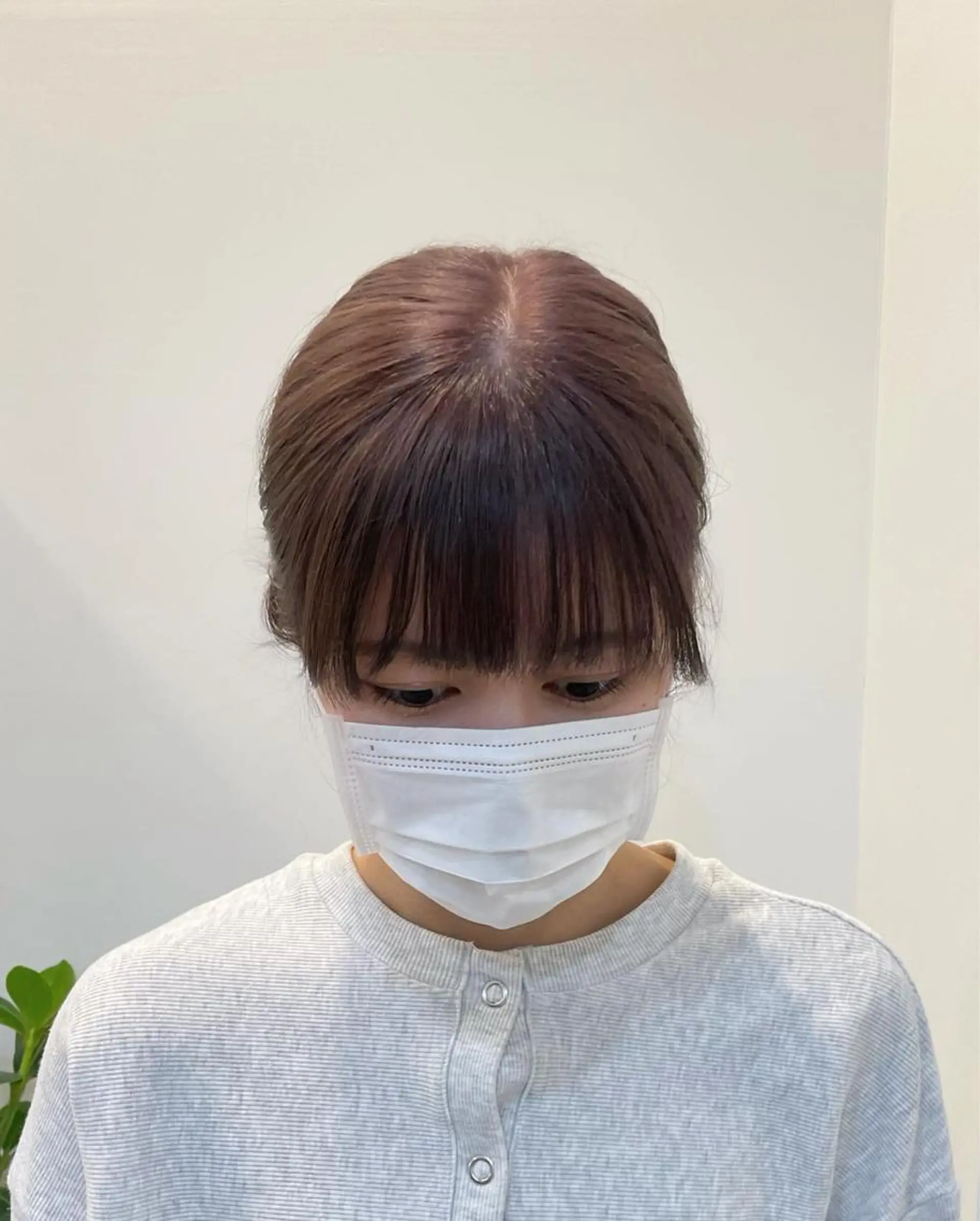 ミディアム カット ヘアカラー トリートメント 東京の技術を 京都で✂︎🕊️💖のヘアスタイル