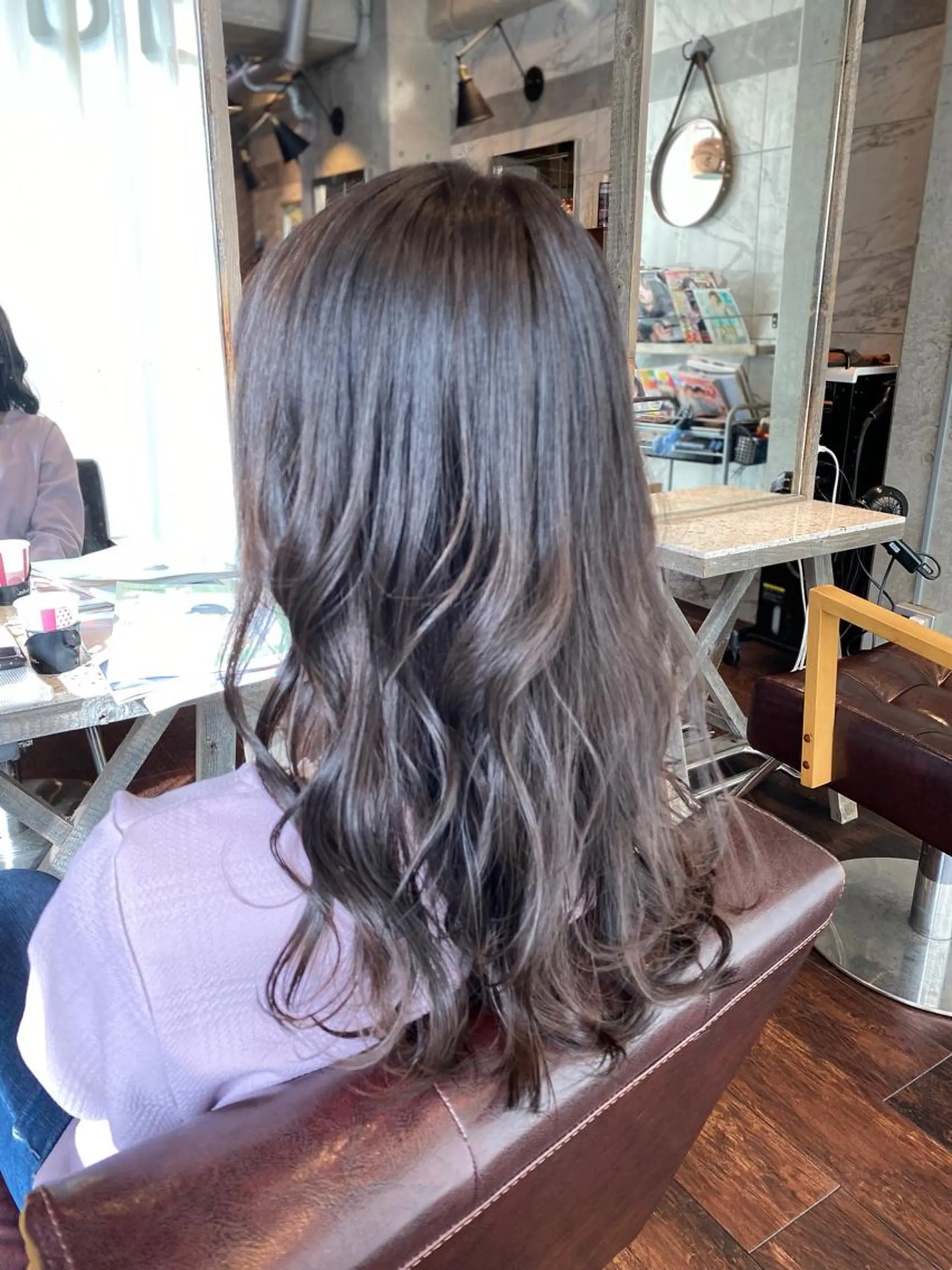 カラー ベージュカラー ショコラベージュ La fith hair leaf所属・syuyama shinichiのヘアスタイル