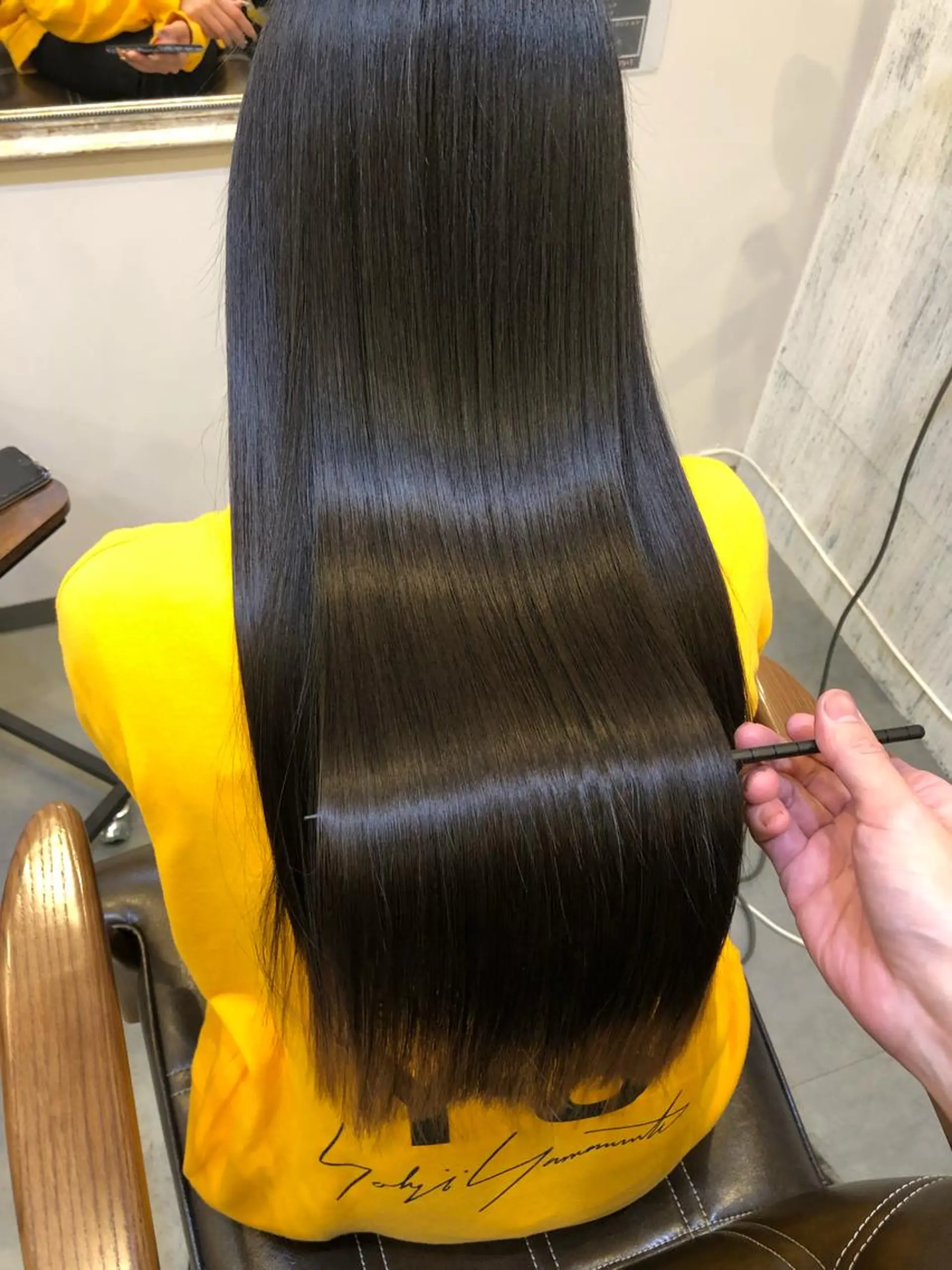 ロング 髪質改善 北堀江【HUE】 アオキ　コータのヘアスタイル